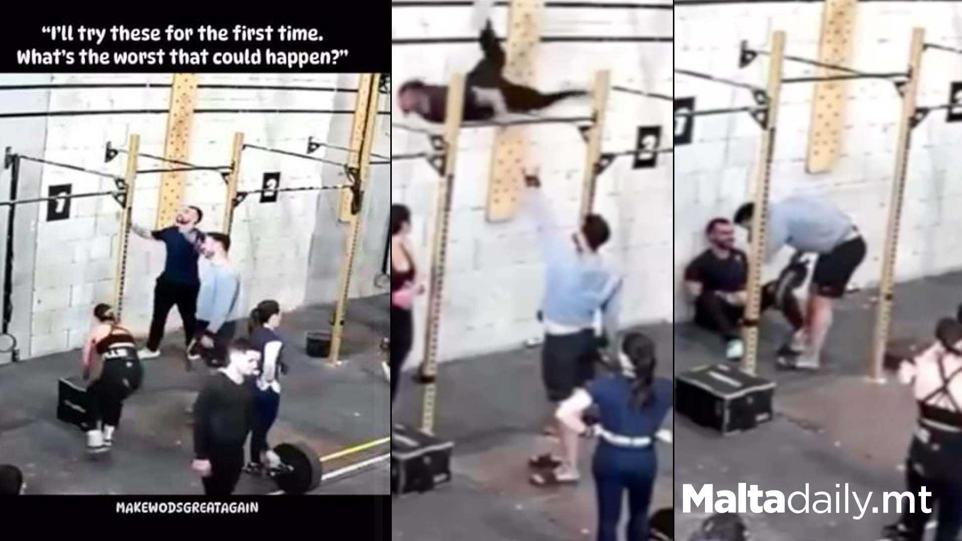 Maltese Crossfitter Goes Viral With Gym Fail