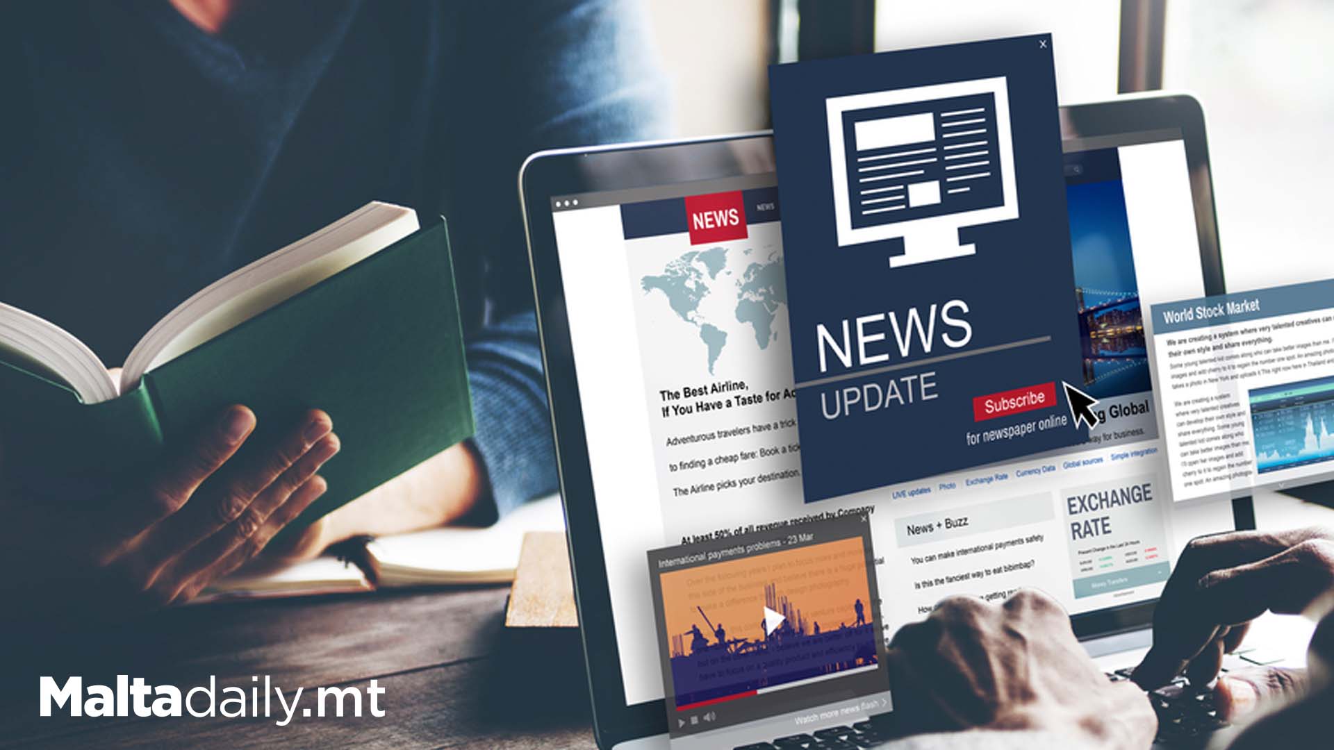Over Half Of Maltese Prefer News In Maltese But English Web Portals