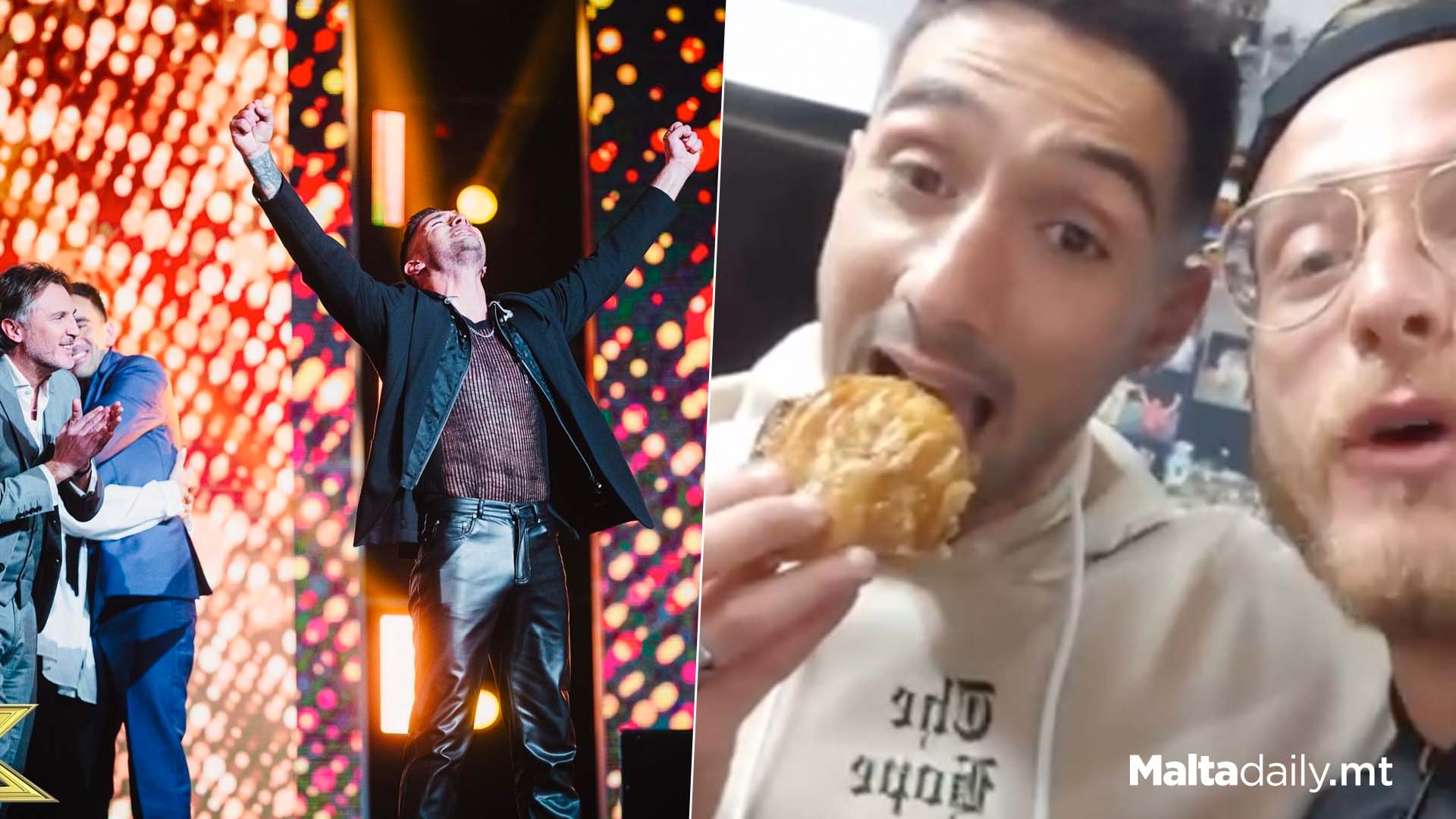 X Factor Winner Richard Heads For Pastizzi After Victory