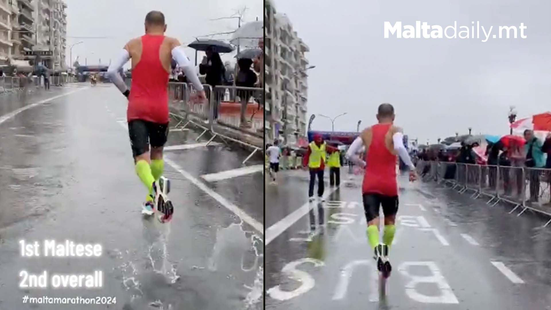 Maltese Runner Shows Intense Conditions During 2024 Life Star Marathon