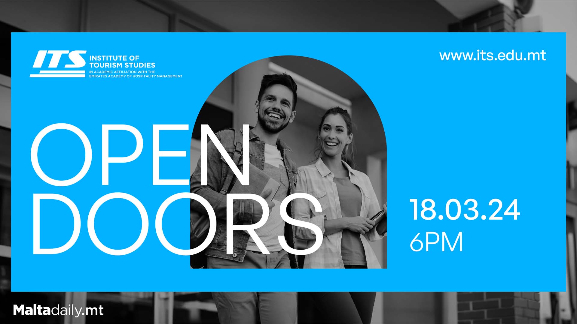 Open Doors At The Institute For Tourism Studies On 18th March