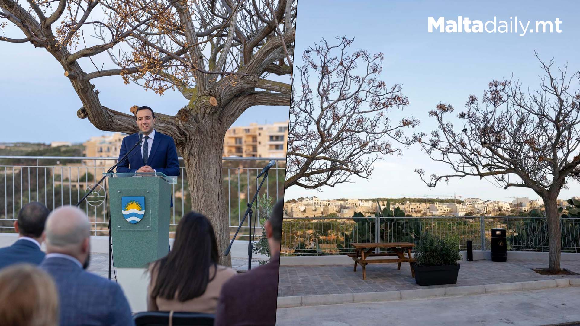 Renewal Project Of Nadur’s Belvedere Inaugurated