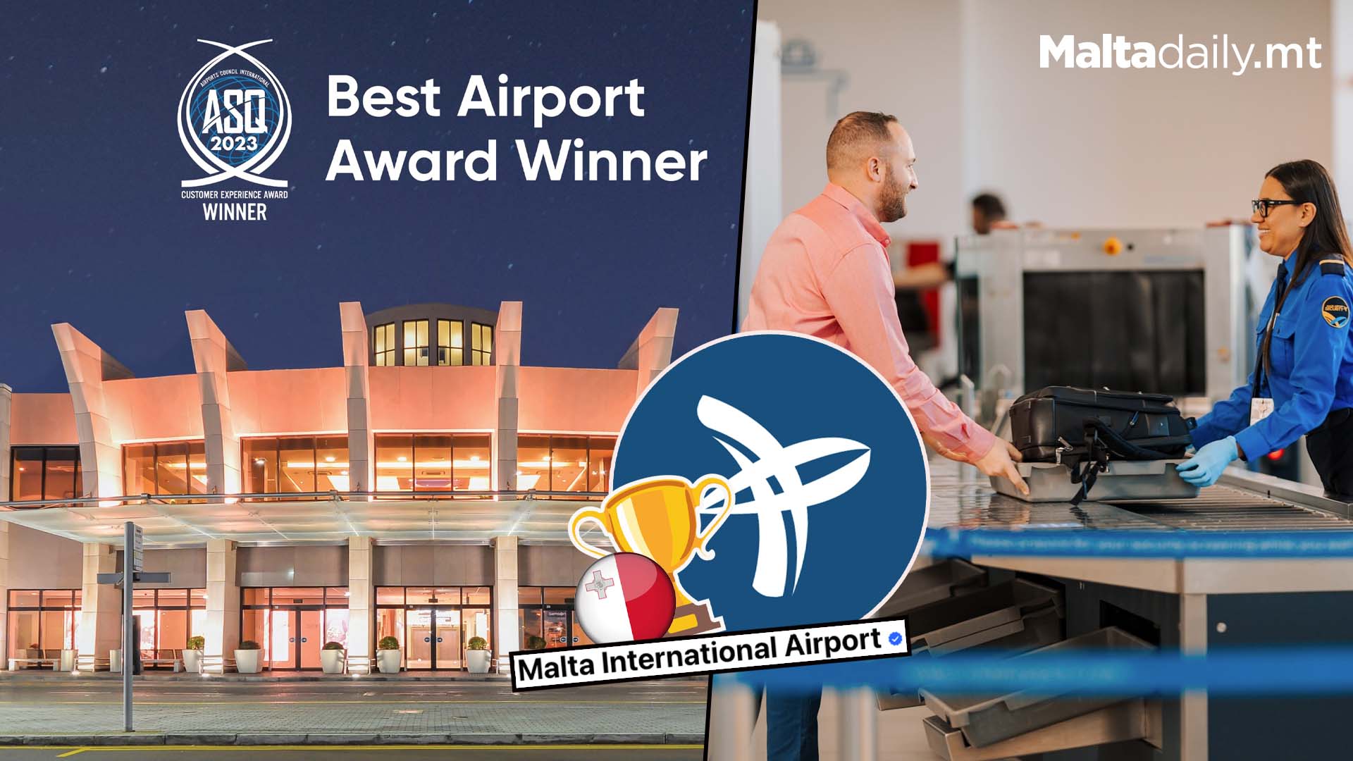 Malta Airport Awarded Best In Europe For 6th Consecutive Year
