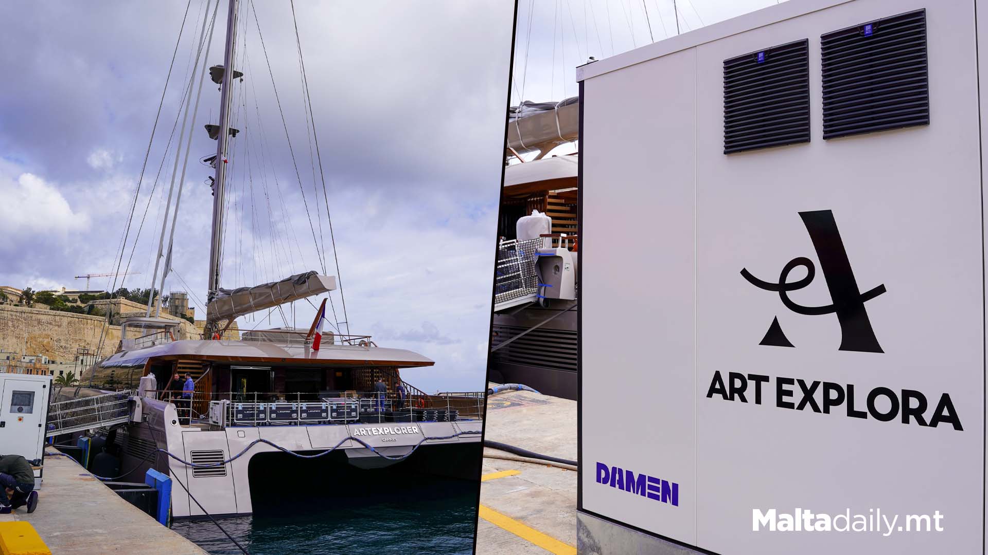 Art Explora Museum Boat Arrives In Malta Ahead Of Festival