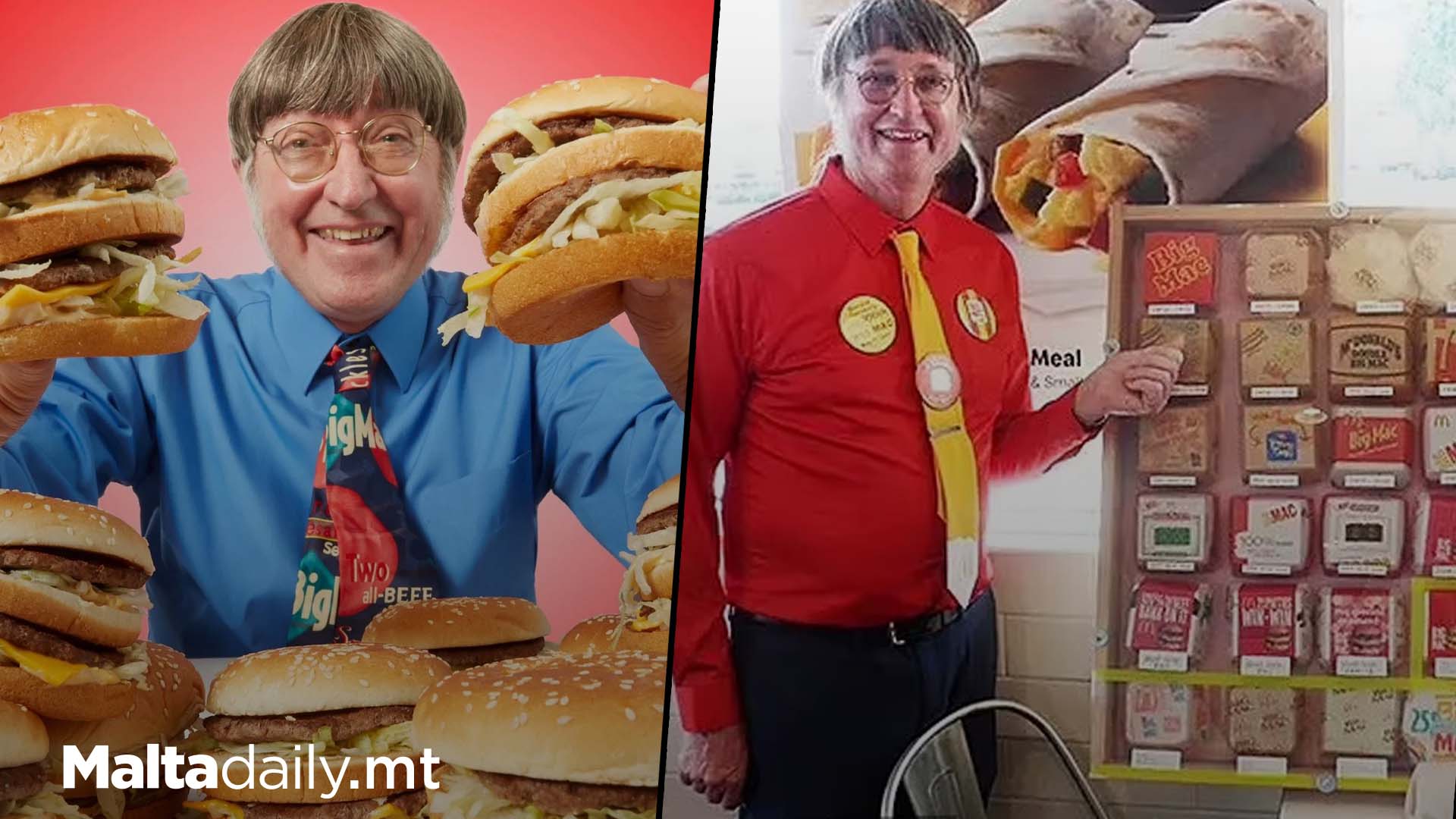 70 Year Old Sets World Record For Eating Over 34,000 Big Macs