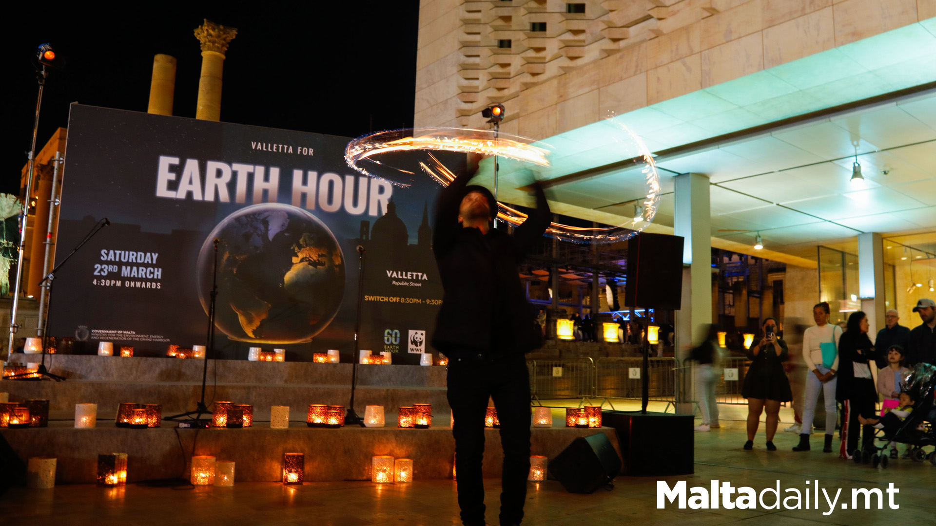 Valletta Joins The World To Celebrate ‘Earth Hour’