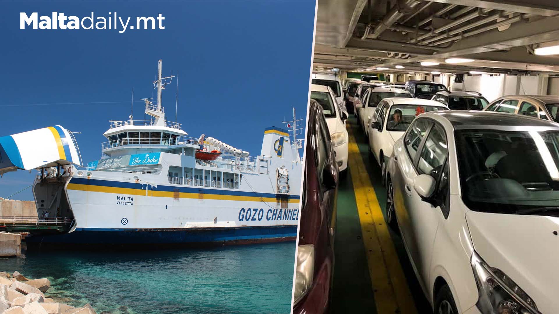 Gozo Ferry Vehicle Rules Being Further Enforced