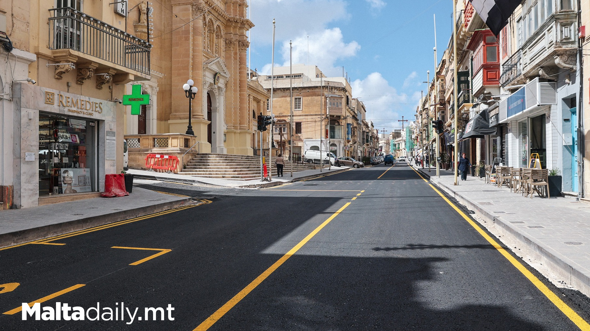 Ħamrun's St Joseph High Street Reopened For Traffic