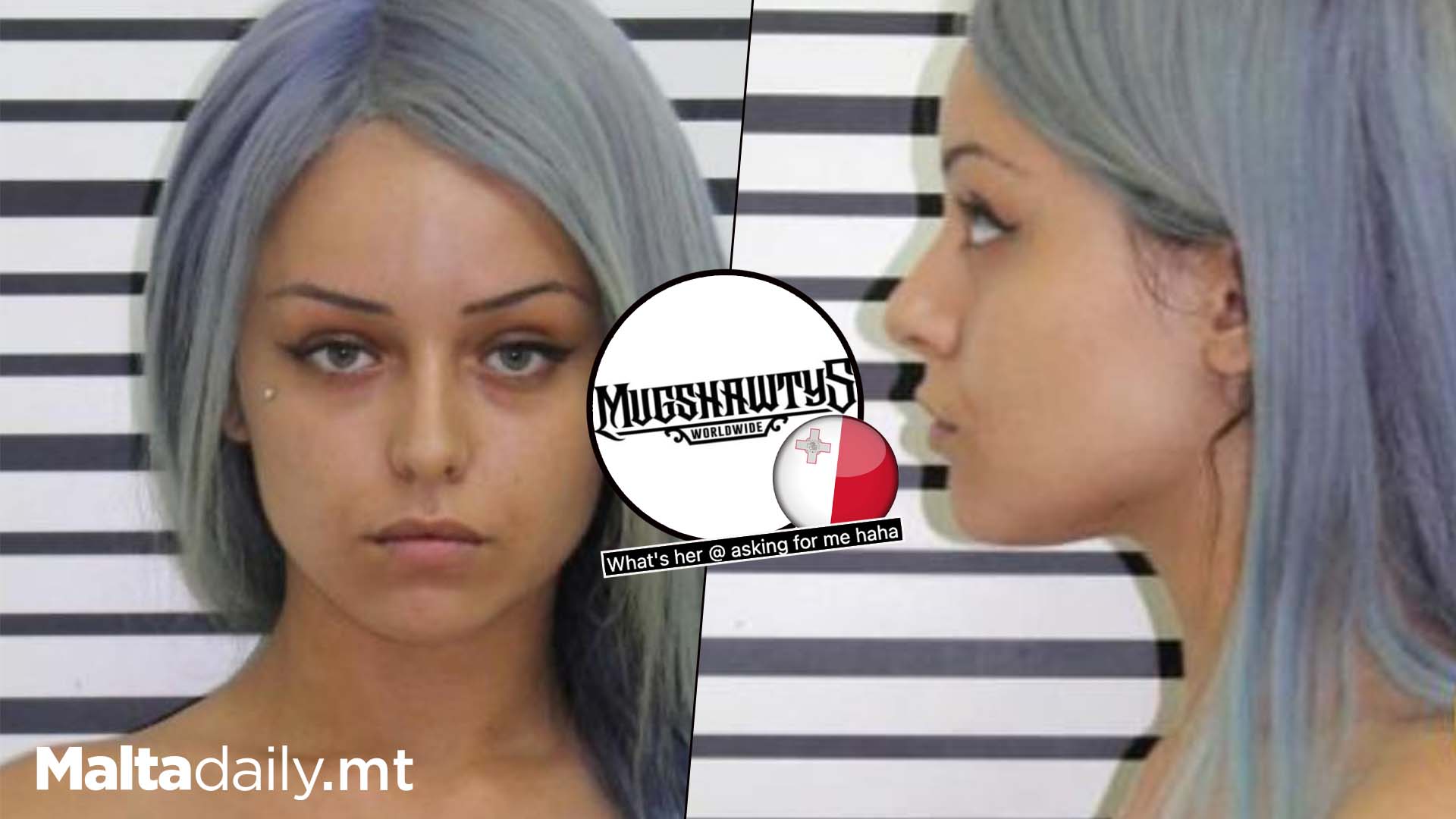 Maltese Fugitive Mugshot On Popular IG Account: @mugshawtys