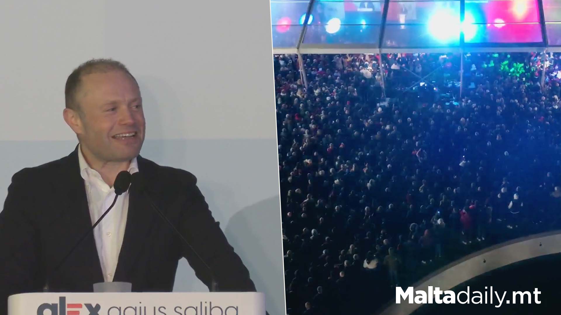 Question Is Whether You Will Vote, Joseph Muscat Tells PL Rally