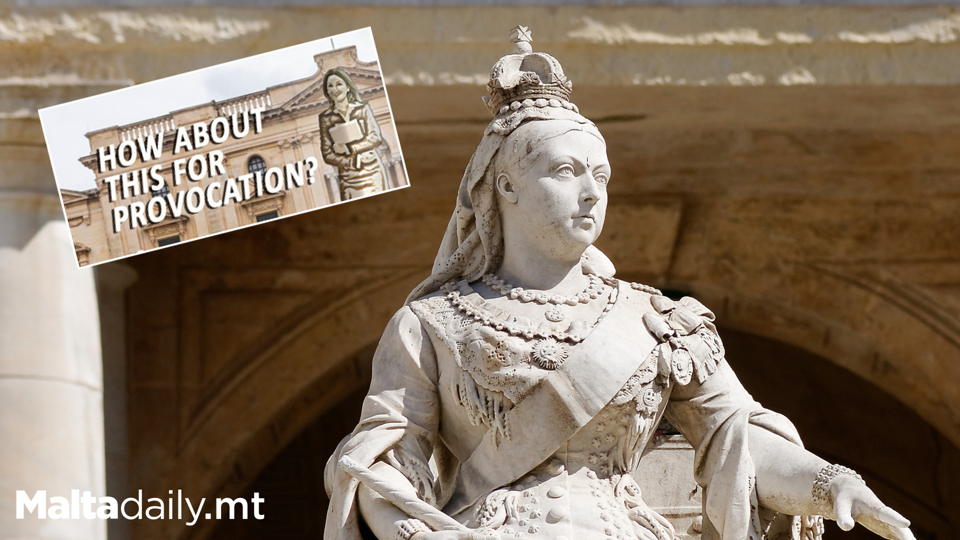 Salvu Mallia Suggests Swapping Queen Victoria Statue With Daphne Caruana Galizia