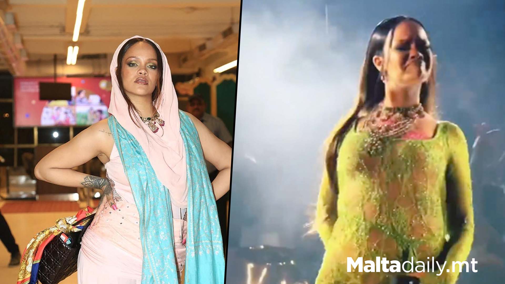Rihanna Performs First Show In 8 Years At Indian Wedding