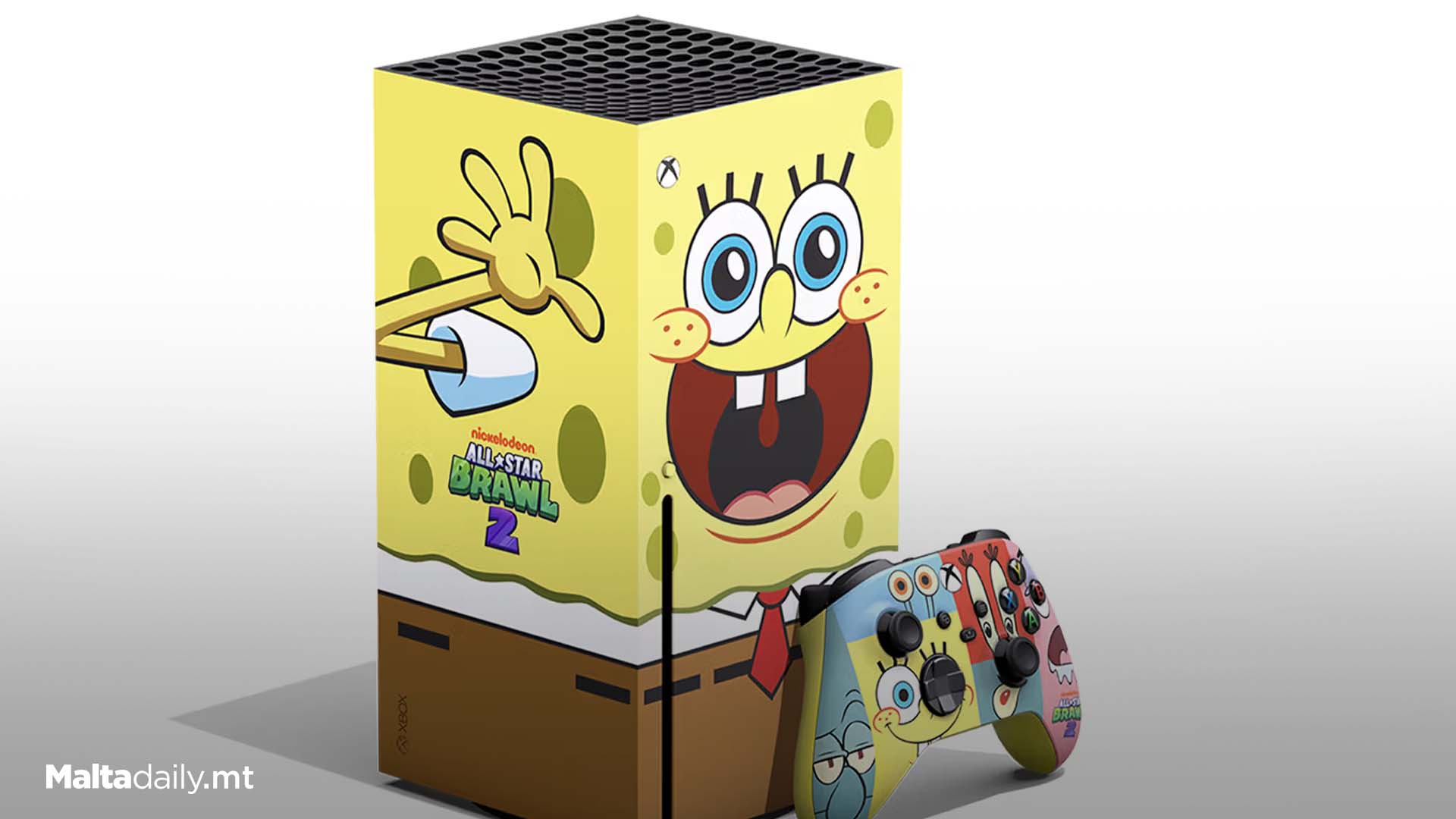 XBOX Reveal Limited Spongebob Series X Console