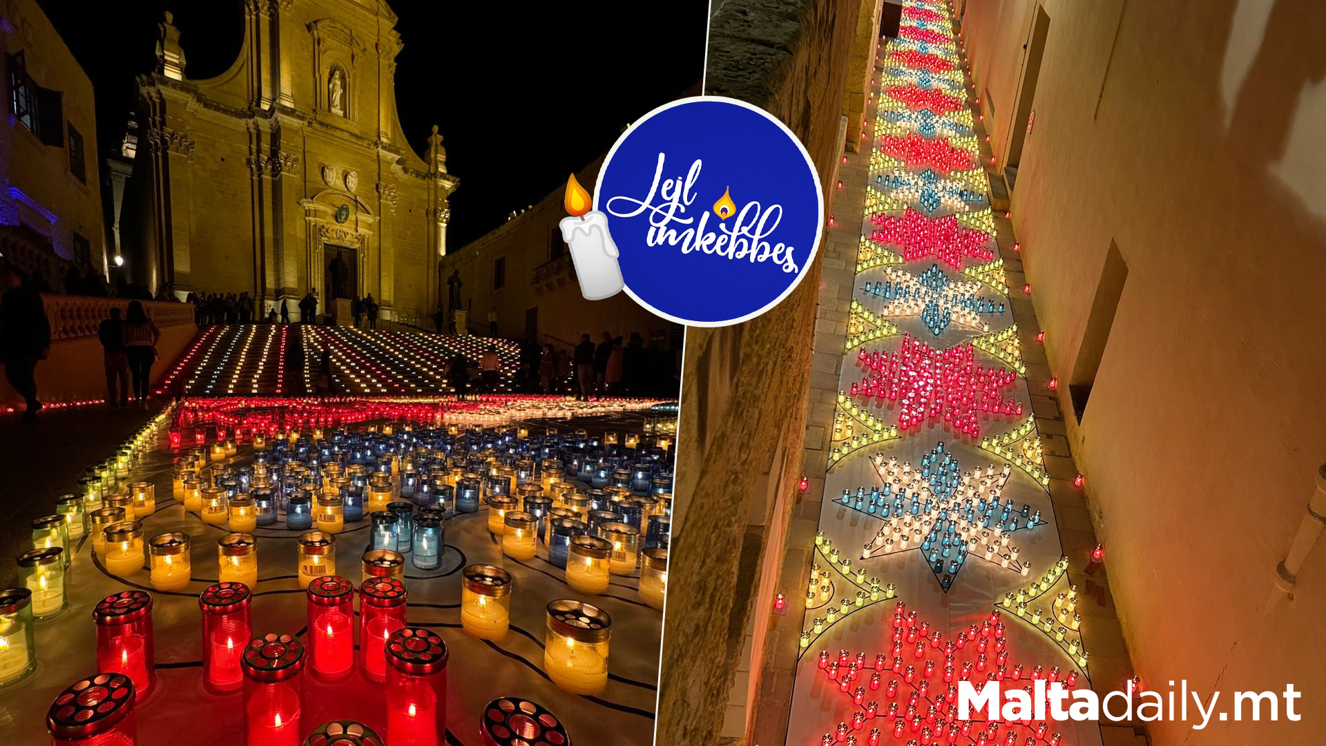 22,200 Candles Light Up Ċittadella For Lejl Mkebbes 2024