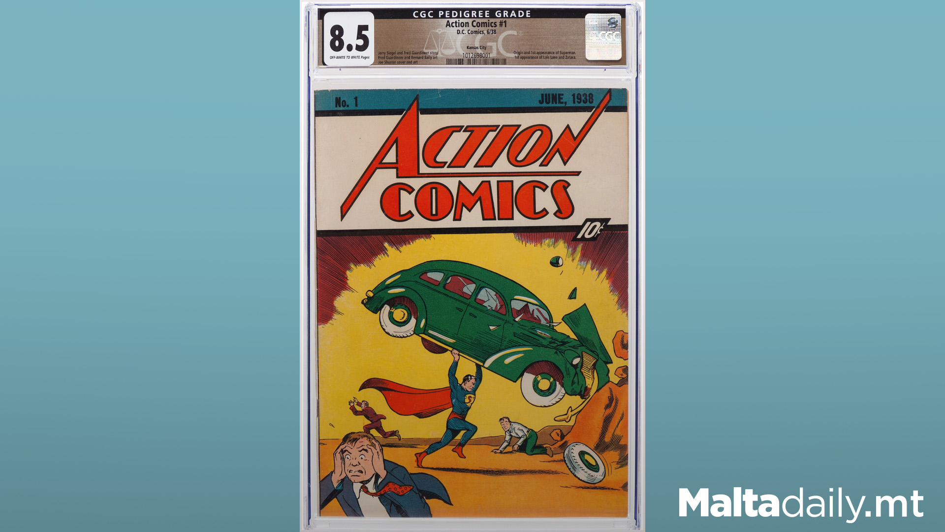 Original 10c Superman Comic Sells For $6 Million