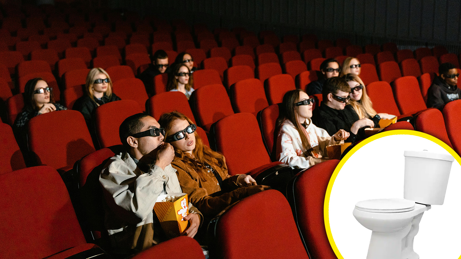 Cinema Seats Hold Significantly Germs Than Toilets, Study Finds