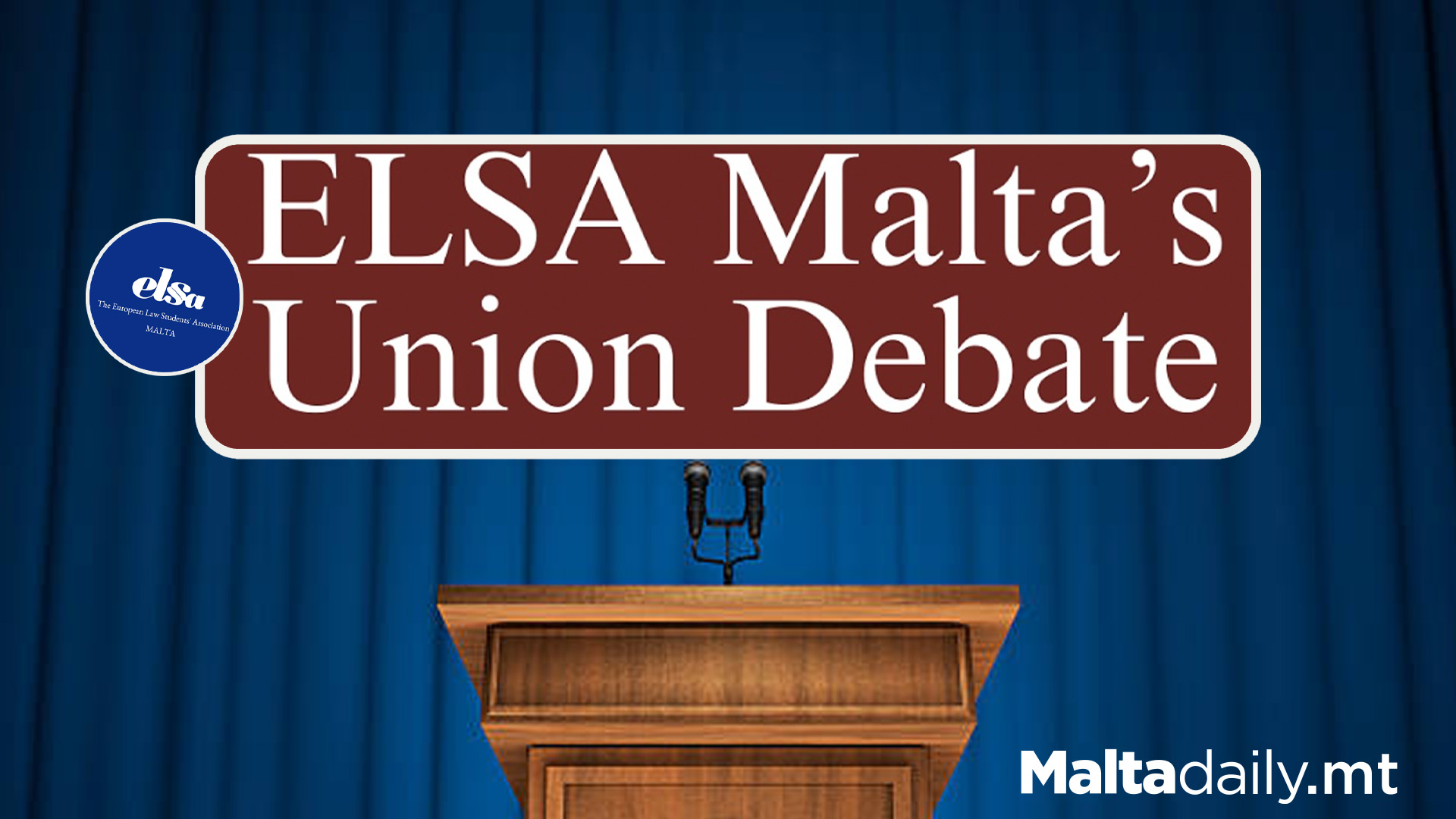 ELSA Malta’s Union Debate: Legal Professionals & Students Engage