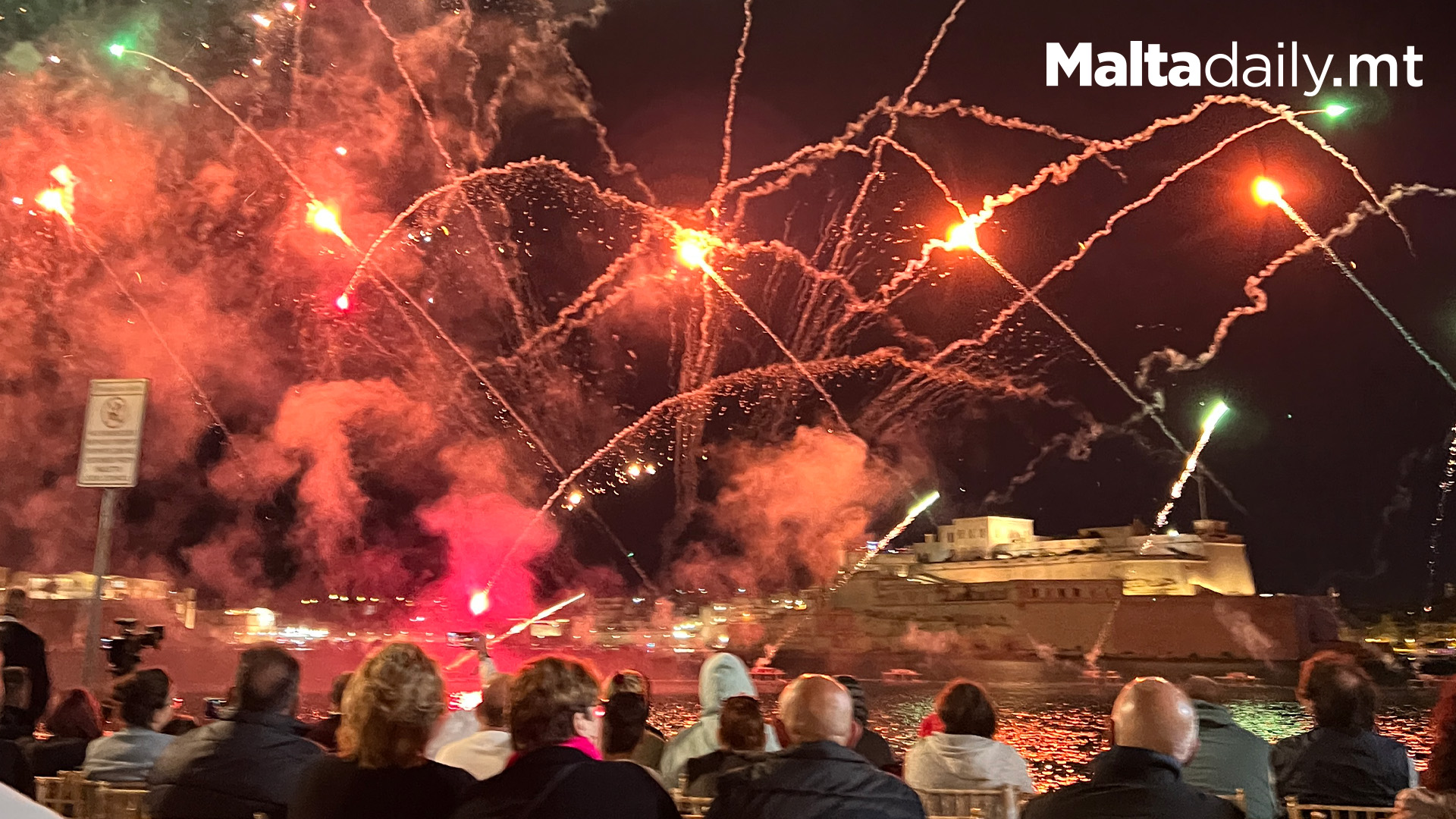 Local Skies Light Up For Malta International Fireworks Festival