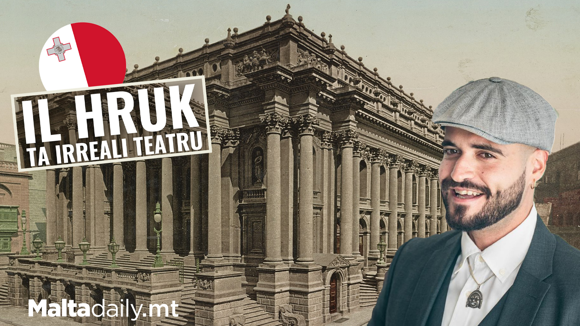 Rare Maltese Poem About Royal Theatre’s Burning Released
