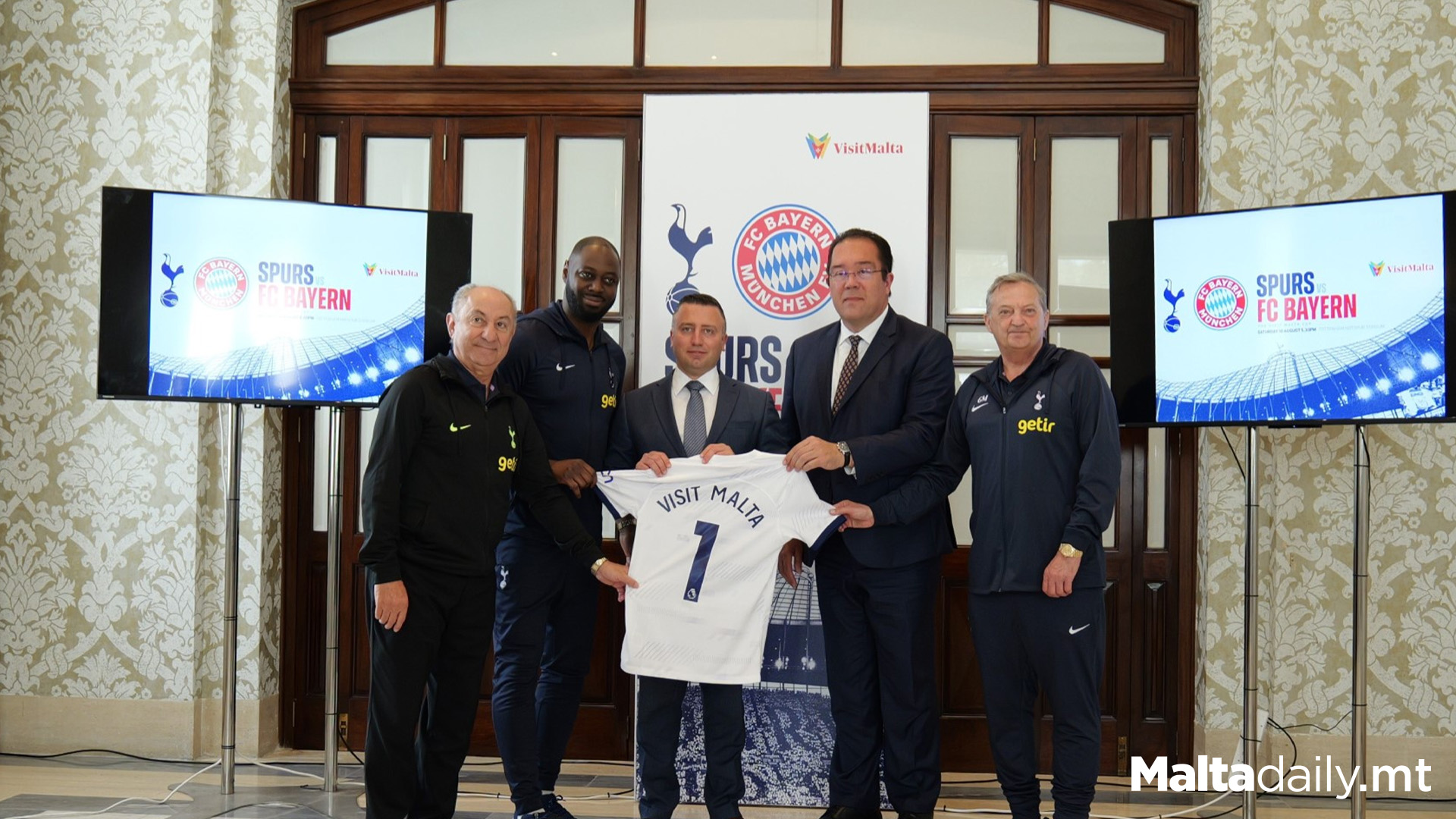 Malta Tourism Authority & Tottenham Hotspur Unveil Visit Malta Cup