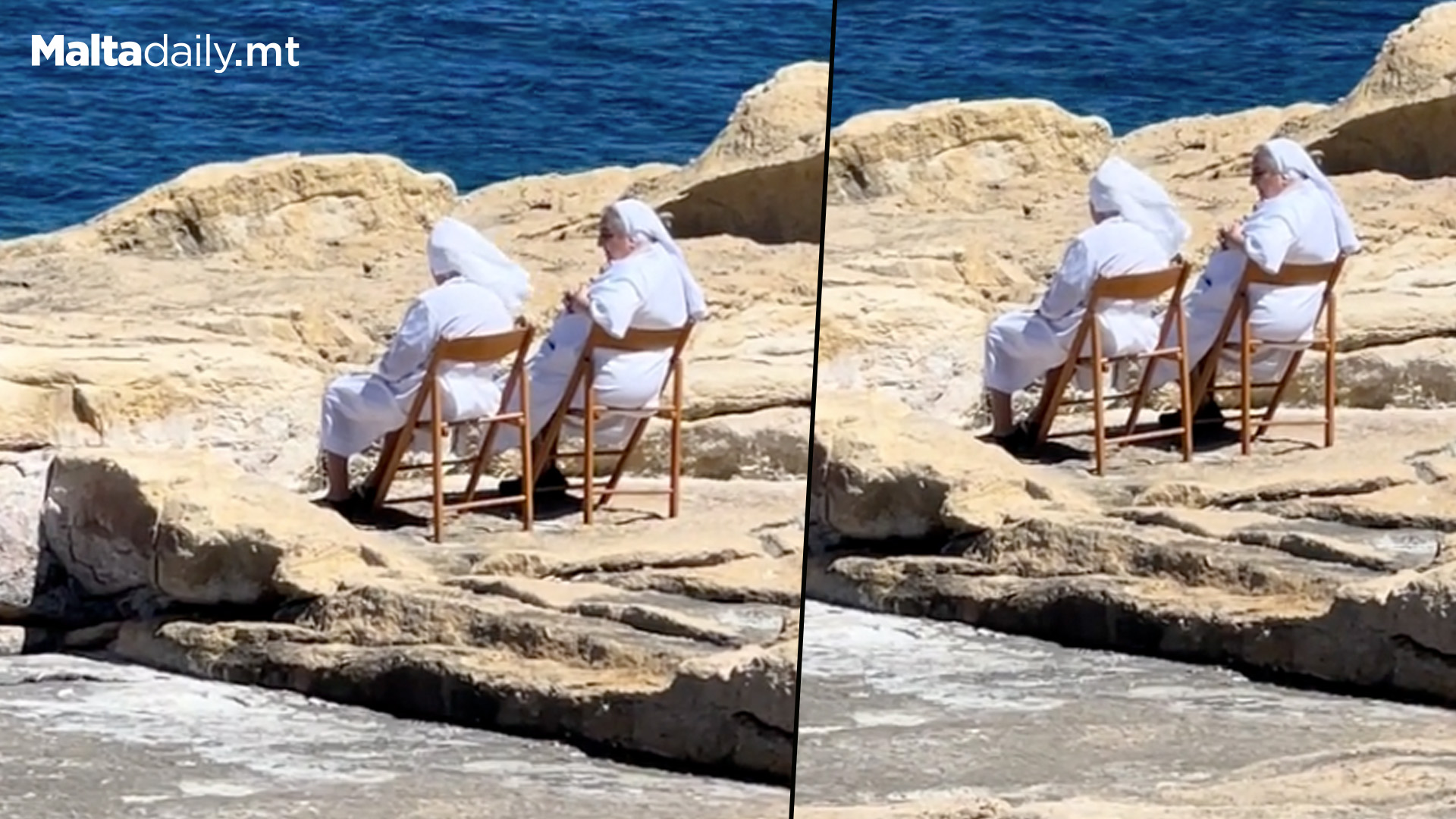 Two Sisters Enjoying Sunny Day In Malta Go TikTok Viral