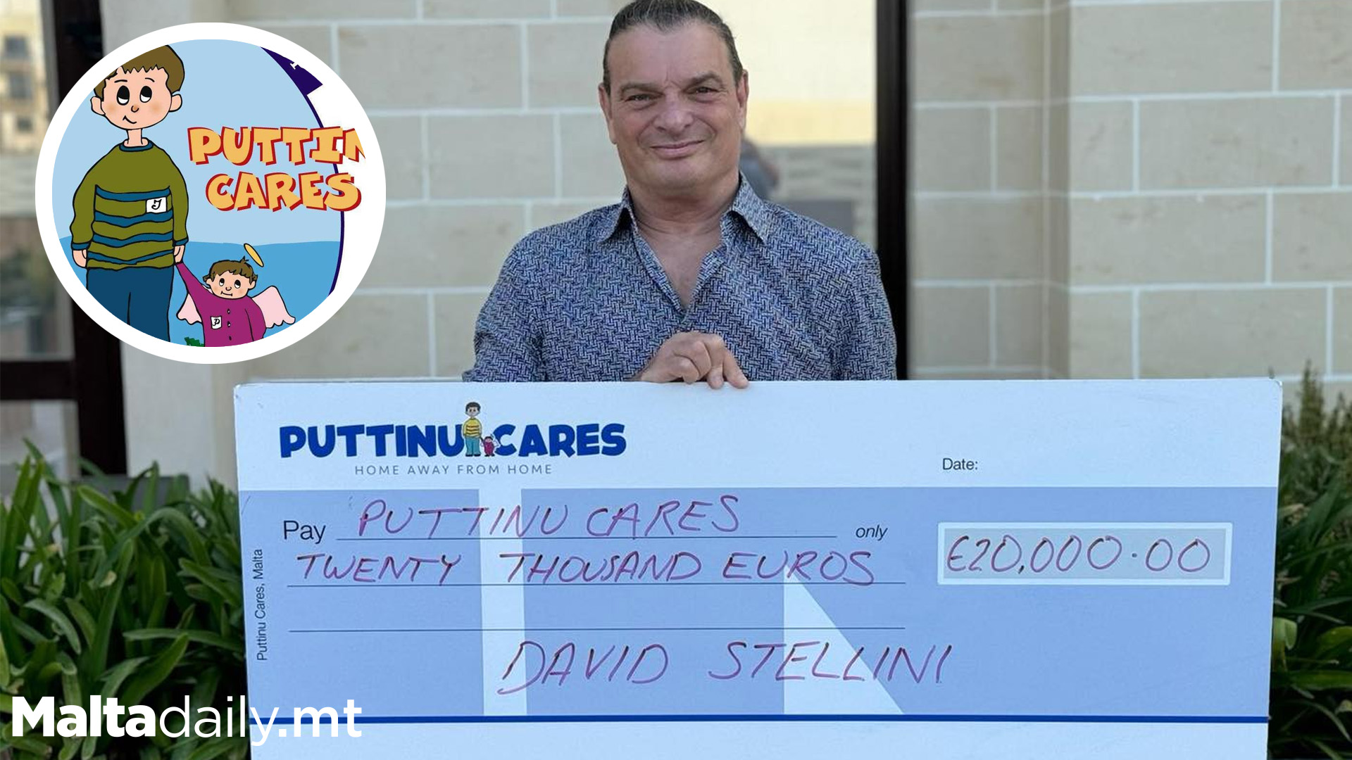 Maltese Man Sells Car for €20,000 and Donates it to Puttinu Cares