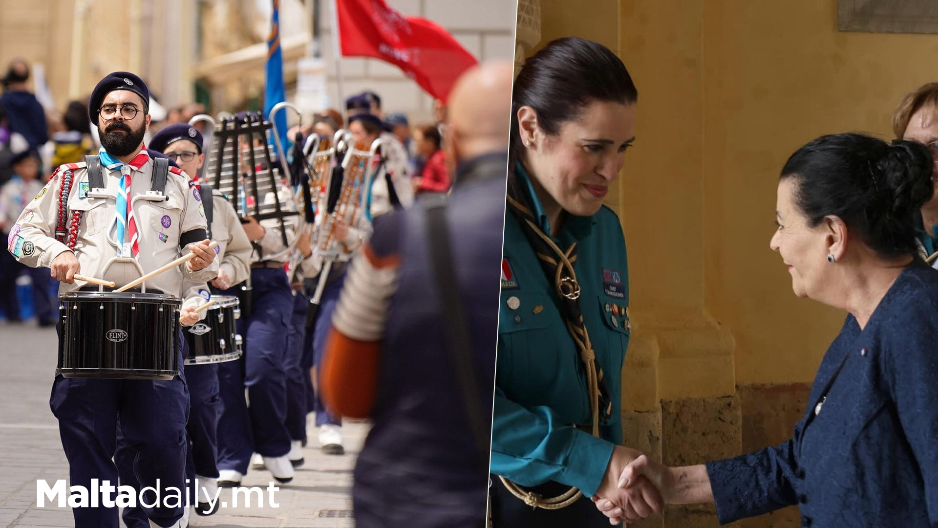 Scouts & Guides Annual Rally Takes To Valletta Streets