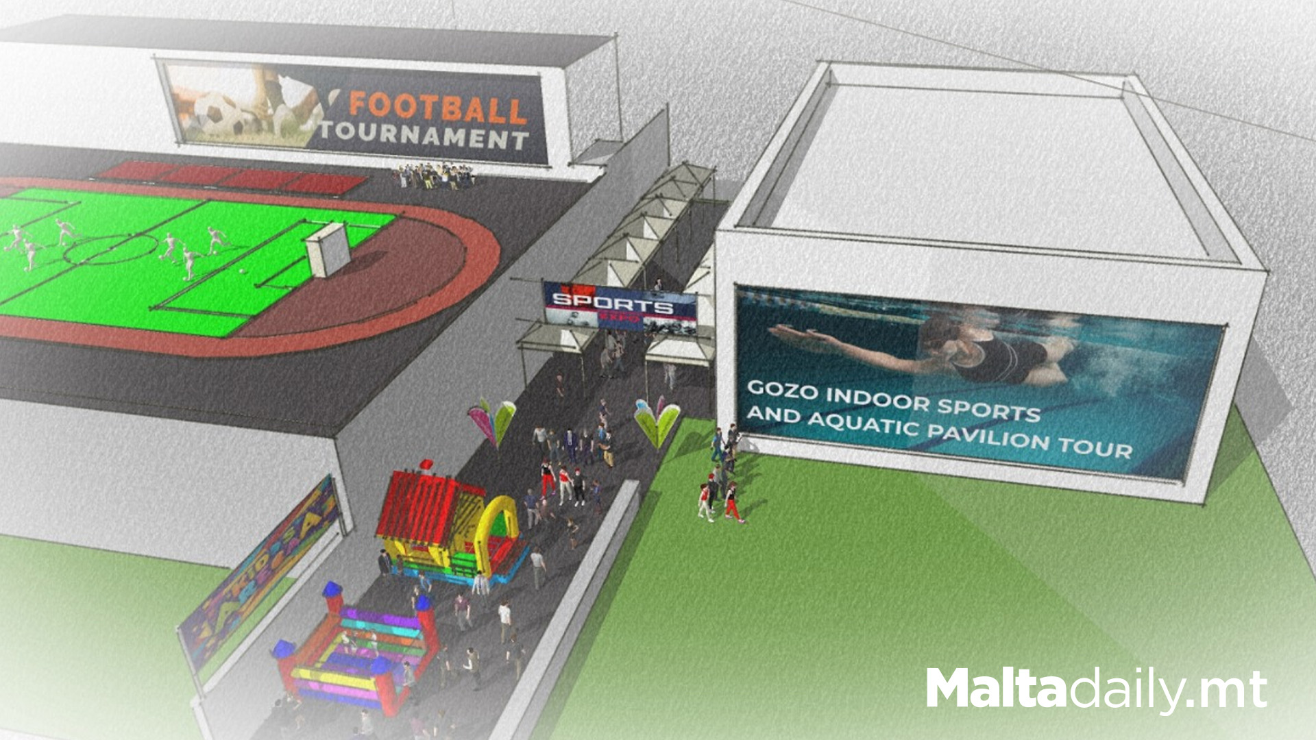 Gozo Indoor Sports & Aquatic Pavilion To Open Sunday 14th