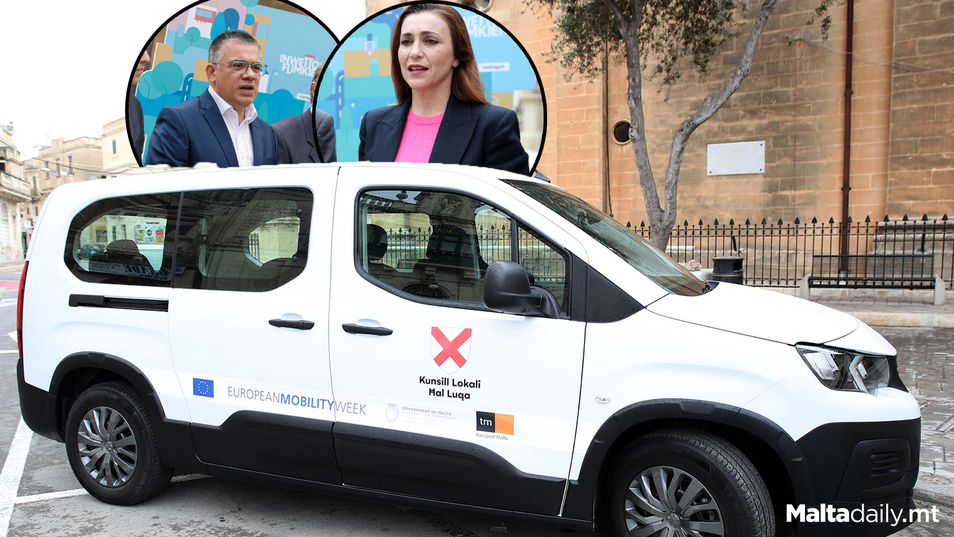 Electric Van To Offer Service For Elderly in Ħal Luqa, Ħal Farruġ