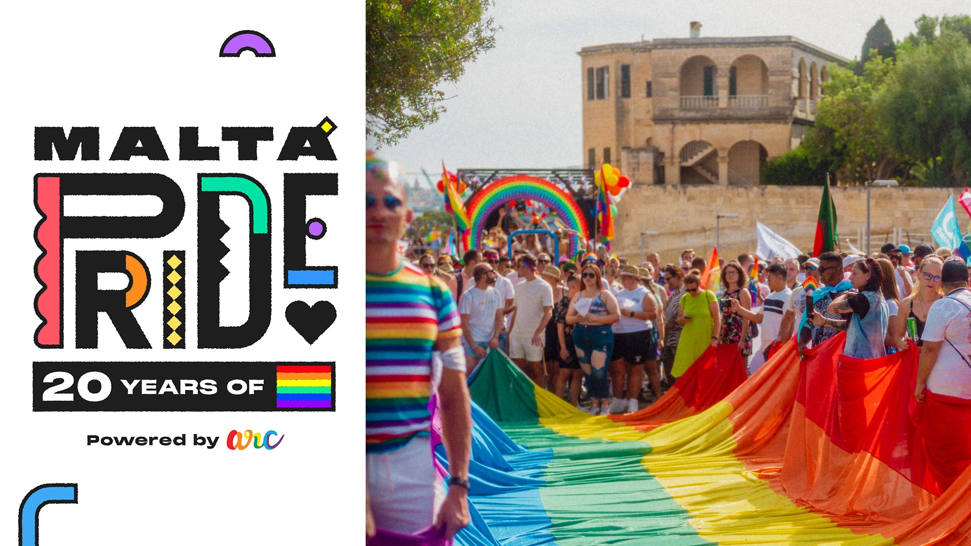 ARC Unveils Dates and Branding for Malta Pride 2024