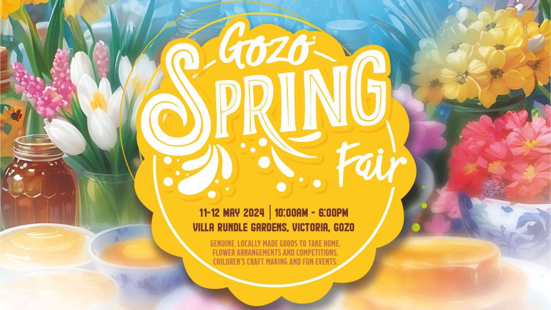 Celebrate Spring at the Gozo Spring Fair This Weekend!