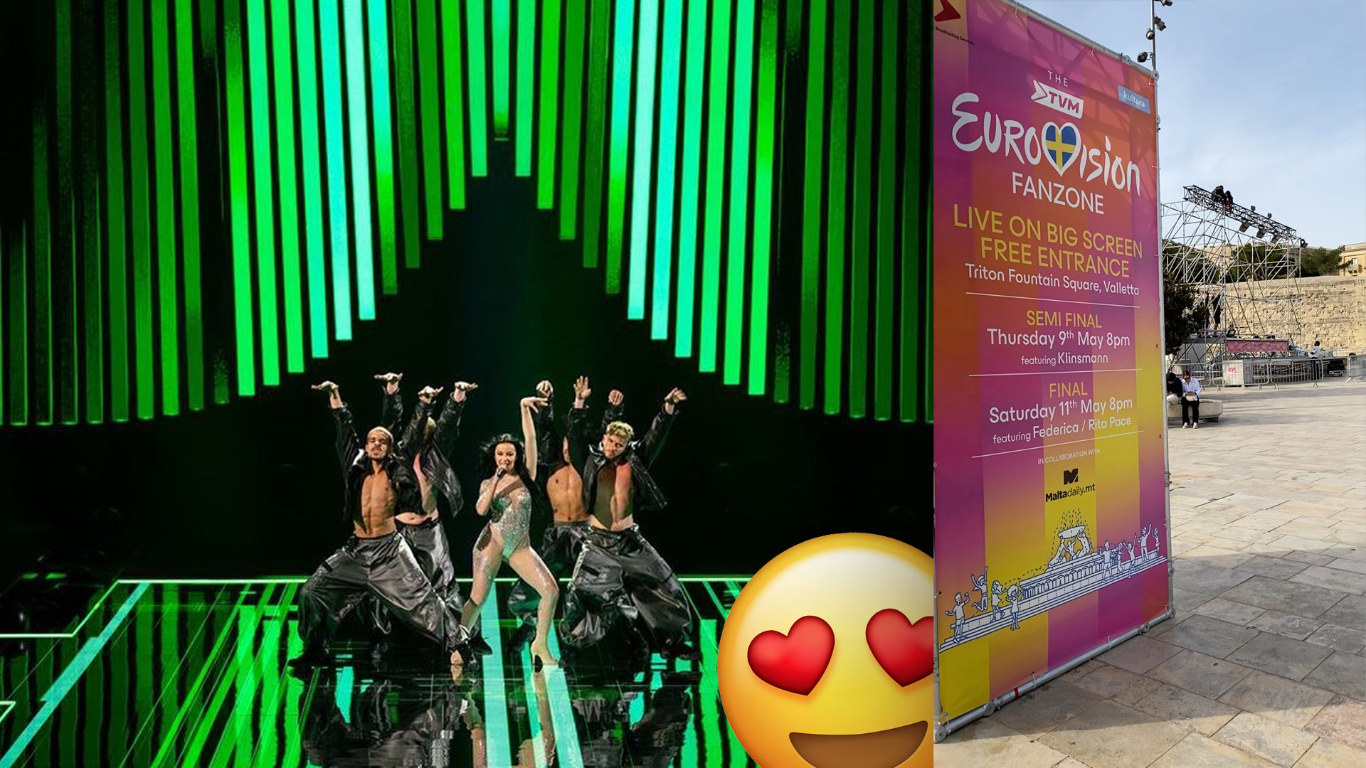 Eurovision Fan Zone at Triton Square STARTS TOMORROW