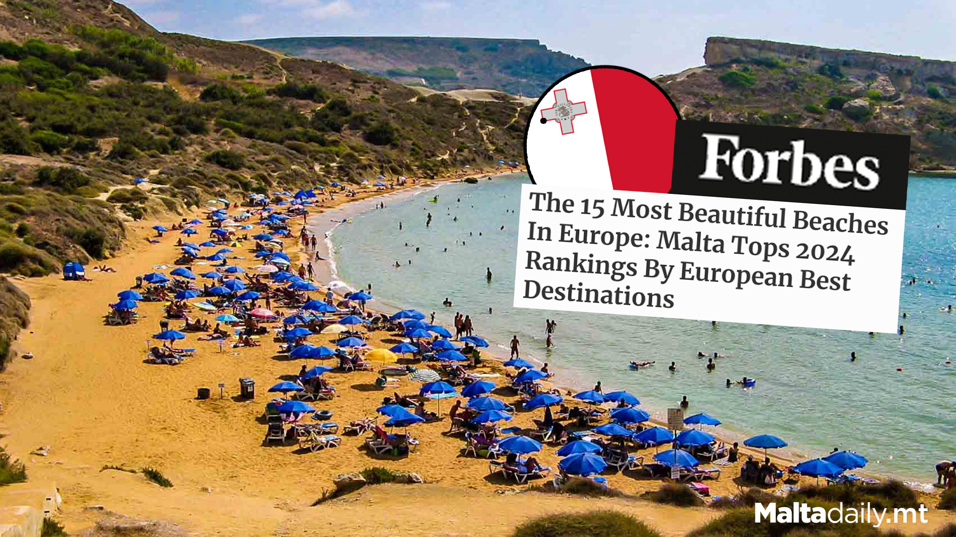 Għajn Tuffieħa Bay Voted Most Beautiful Beach In Europe