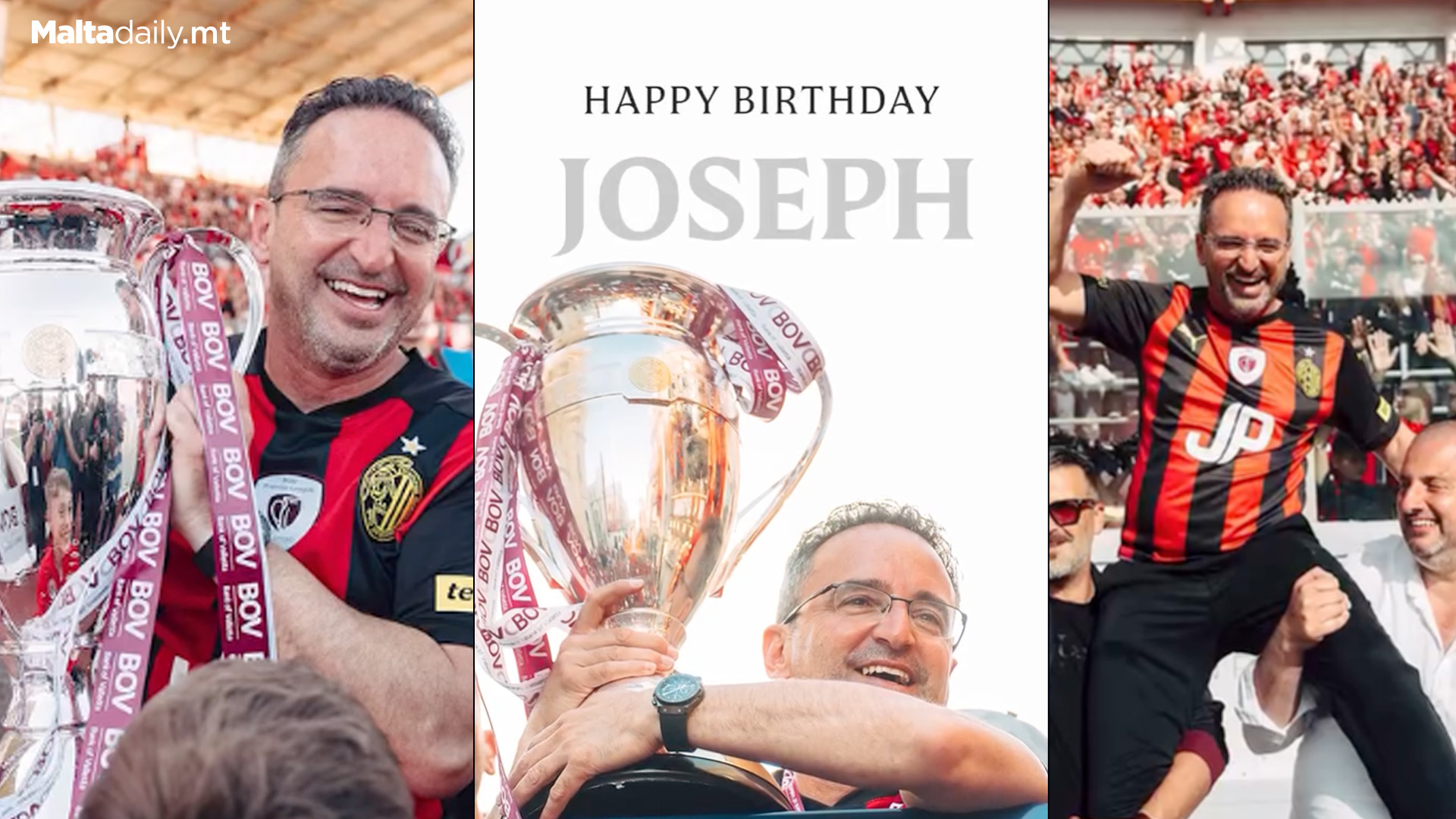 Ħamrun Spartans Wish Joseph Portelli A Happy Birthday