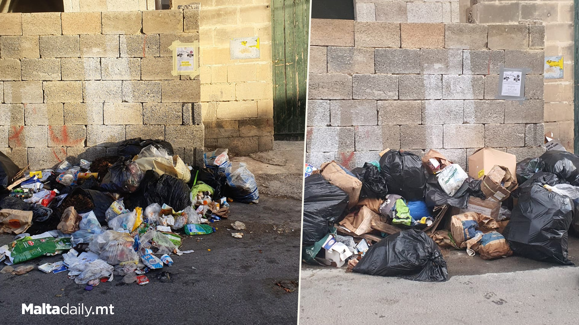 Photos Of Rubbish Dumped Around Marsa Streets