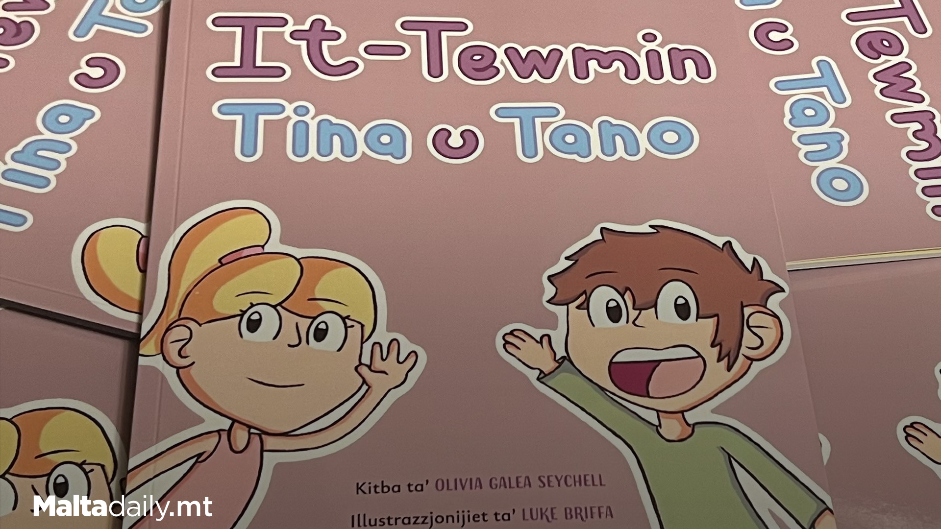 Twins Tina & Tano: New Book To Help Maltese Kids With Autism