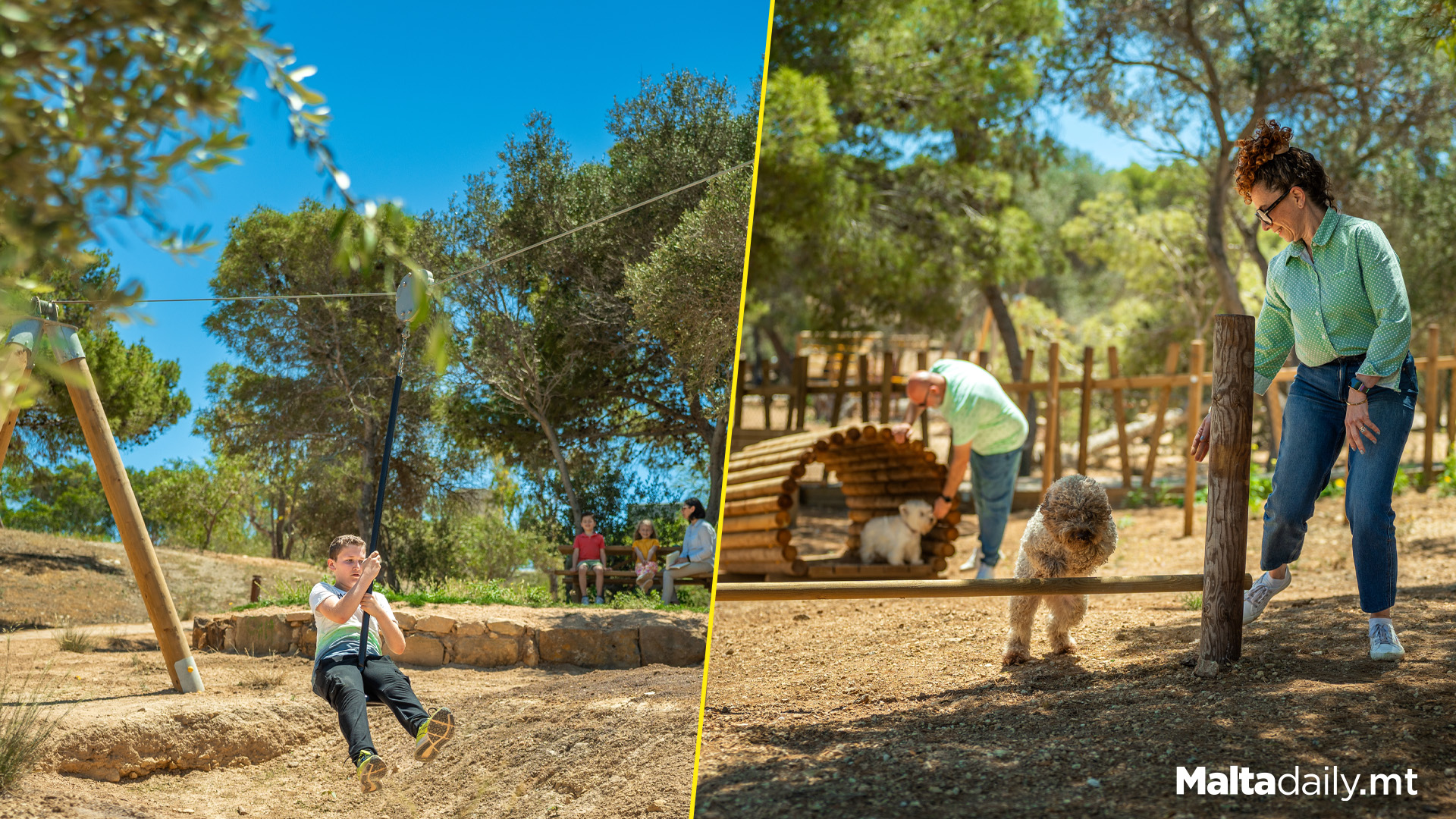 Zip-line, Dog Park & More At New Birgu Garden