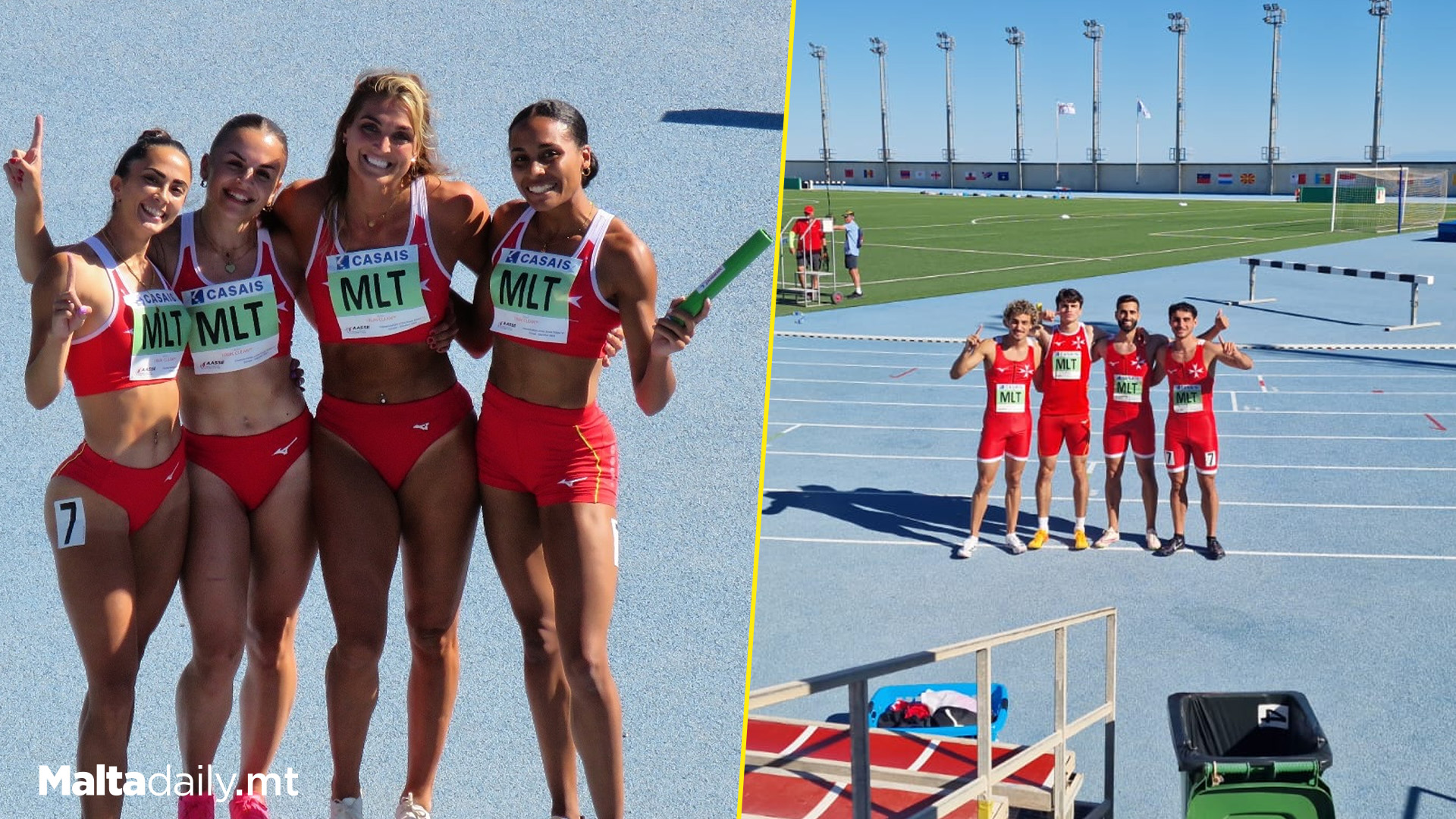 Malta In 2nd Place At Athletics Championships In Gibraltar