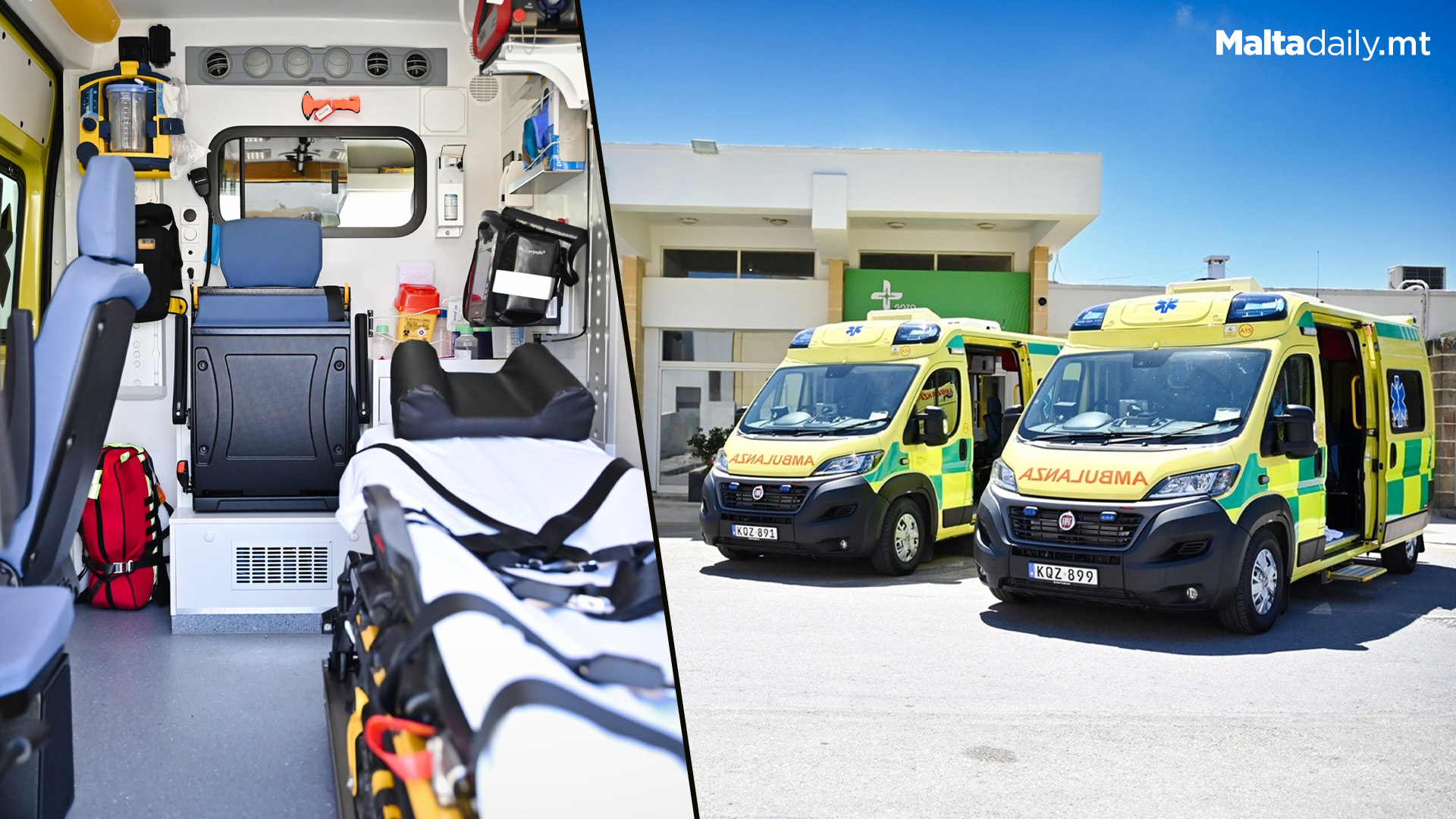 New Ambulances For Gozo General Hospital