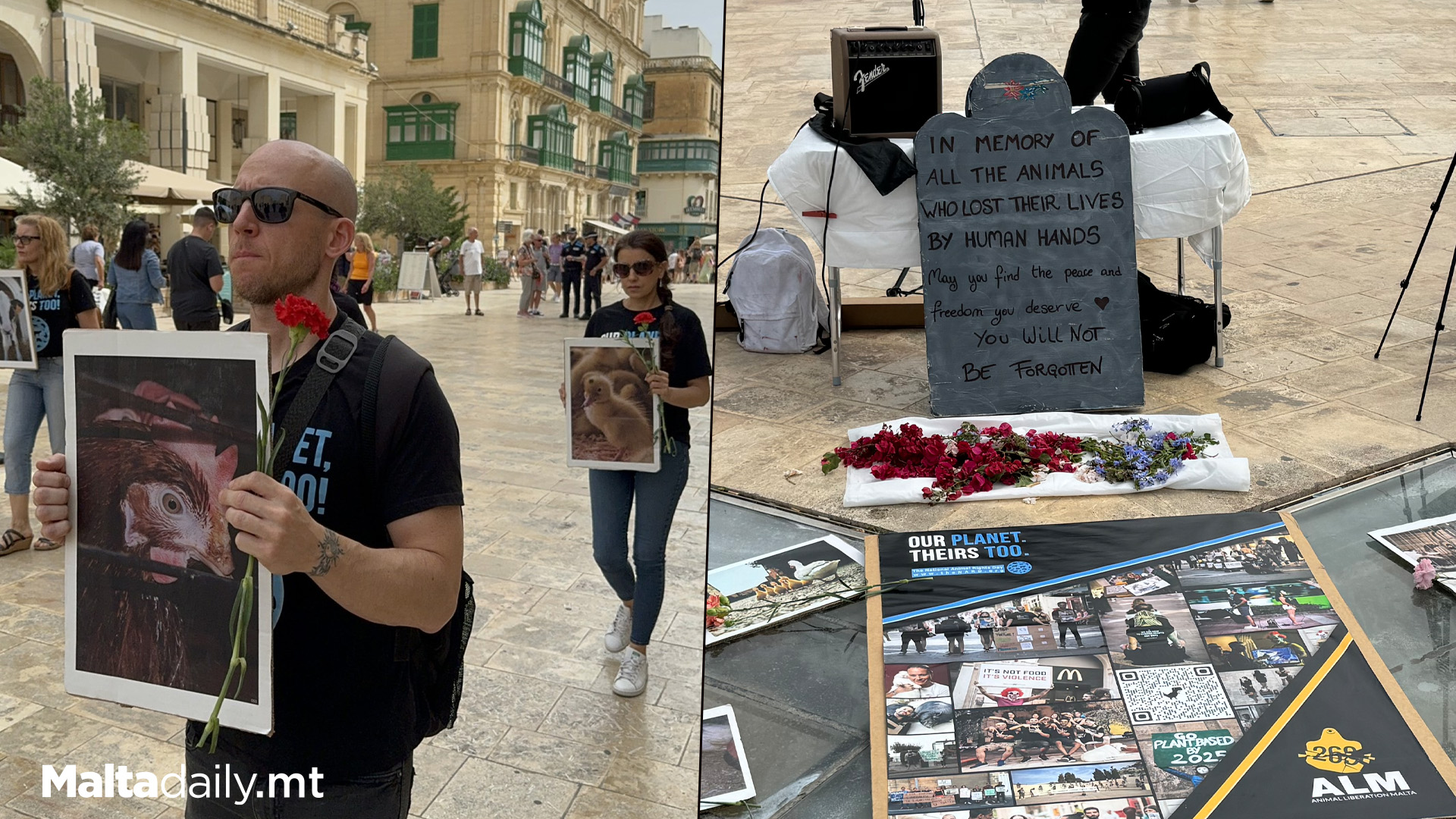 National Animal Rights Day Demonstration In Valletta
