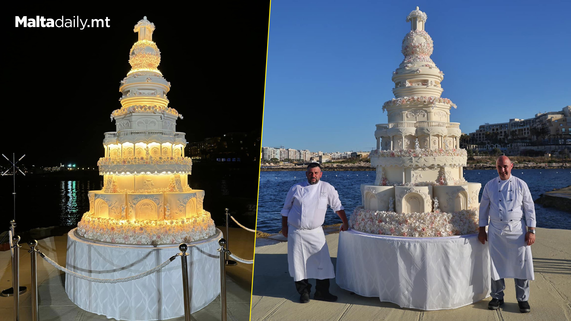 Could This Be The Biggest Wedding Cake In Malta?