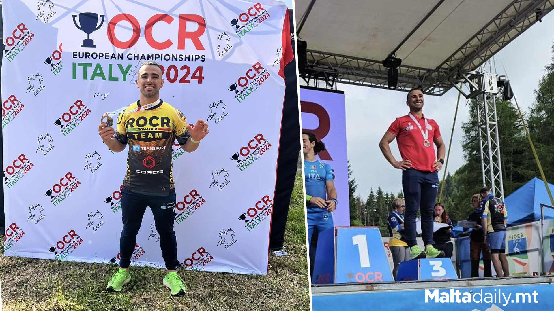 1st Maltese To Place 3rd At European OCR Championship