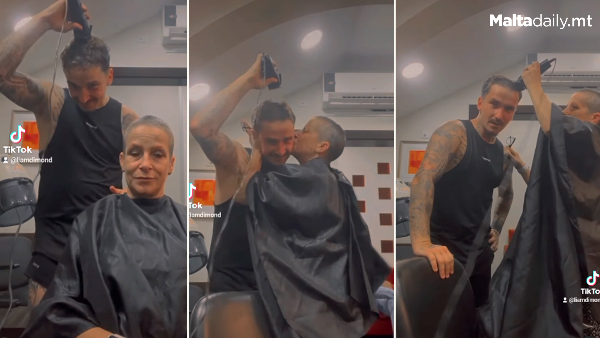 Son Shaves Hair To Support Mum Through Chemotherapy