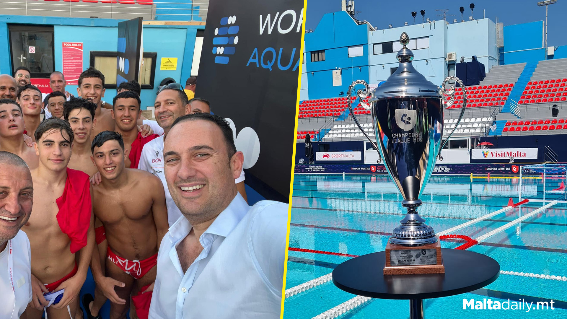 Malta Successfully Hosts U16 Waterpolo Championships 2024