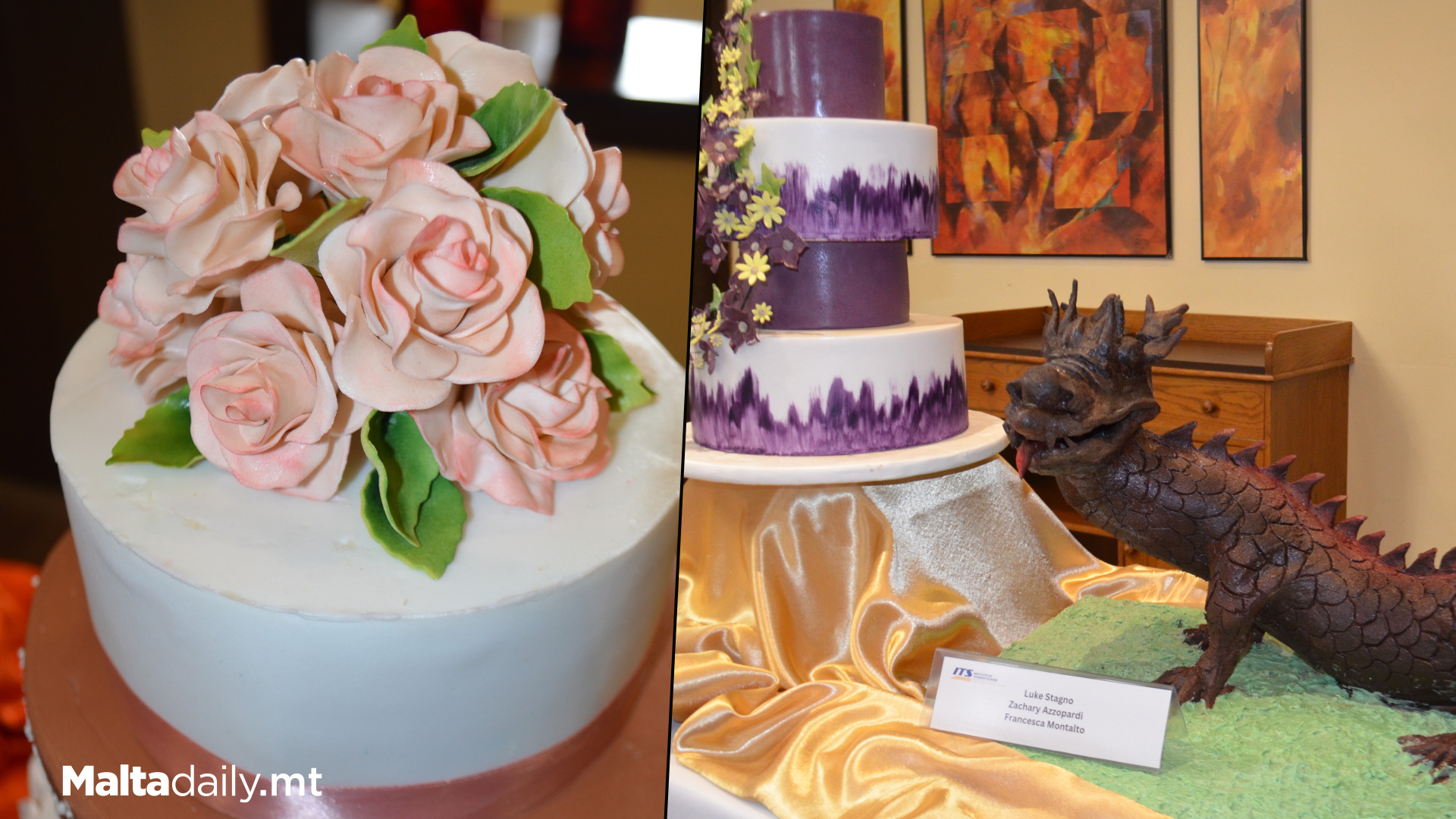 ITS Culinary Students Create Stunning Cakes & Chocolate Sculptures