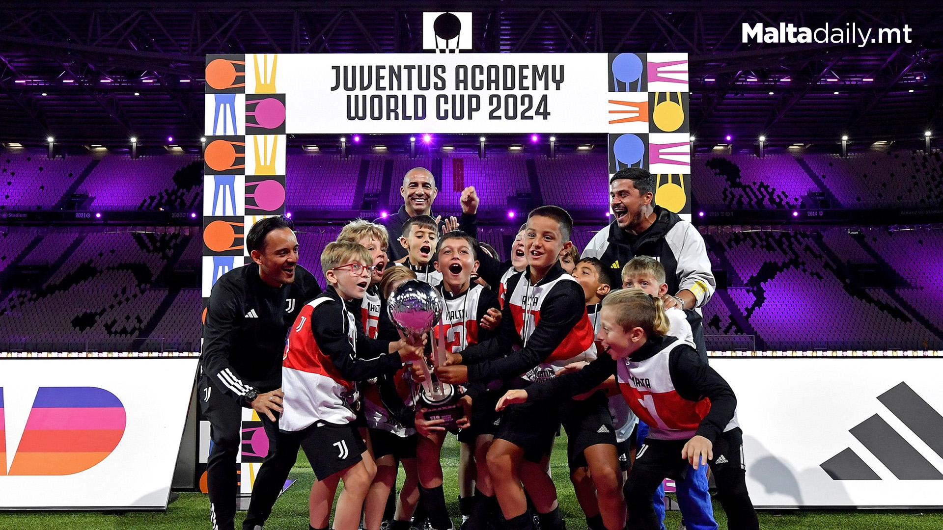 Juventus Academy Malta U10 Place 3rd In Juve Academy World Cup