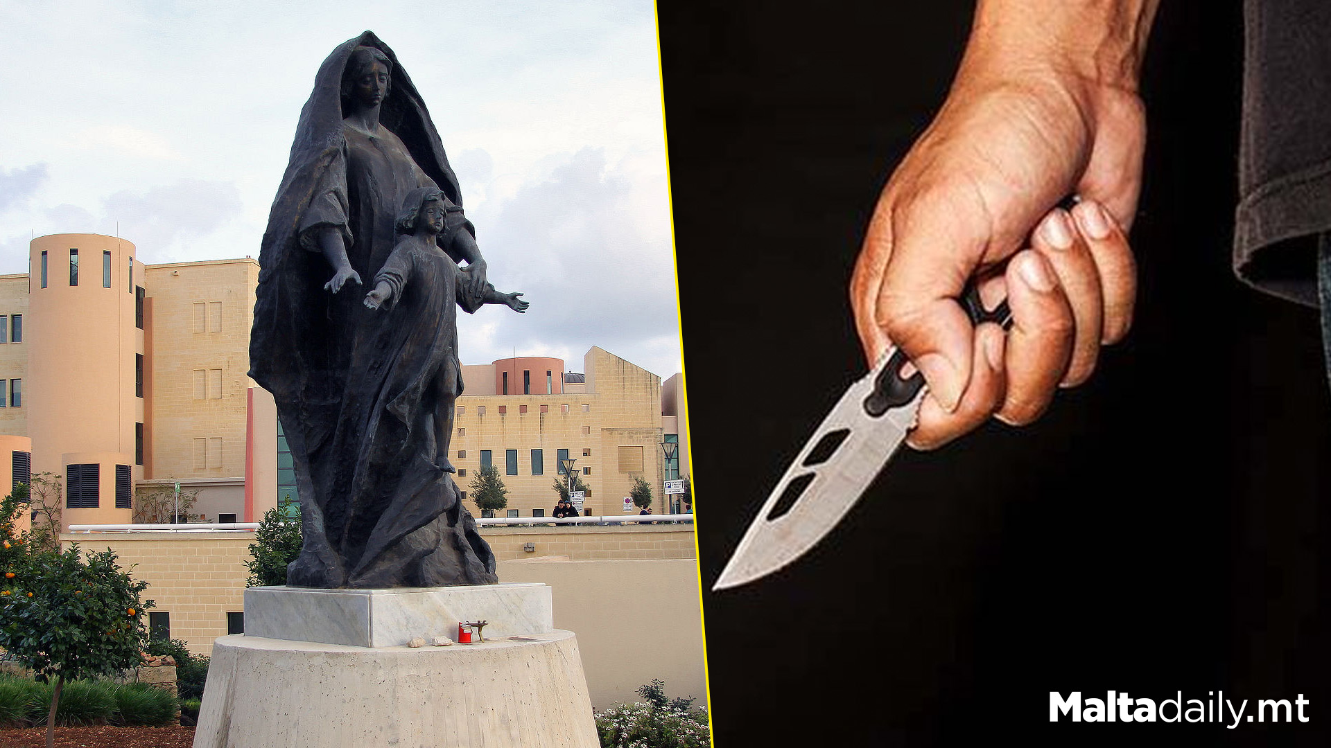 Argument In Marsaskala: Groups Use Sharp Objects