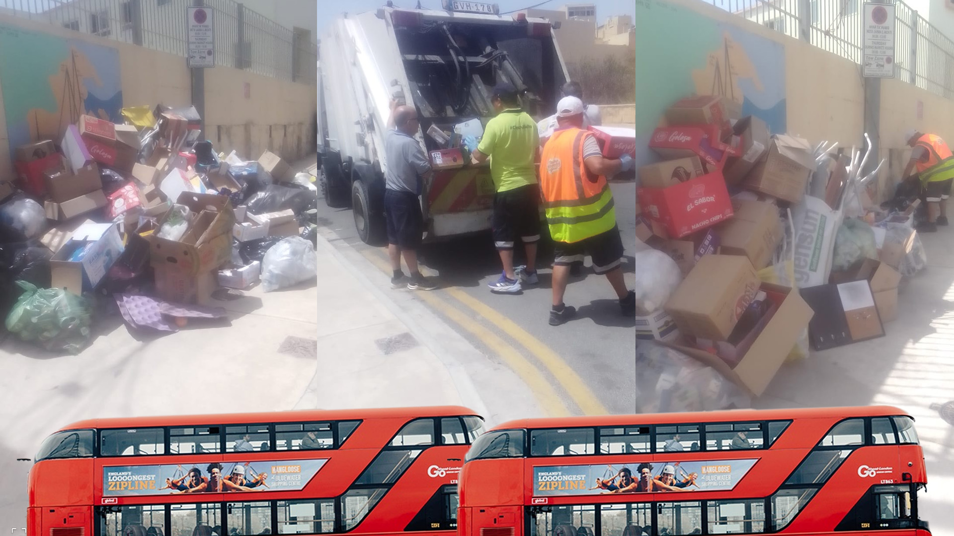 Malta's Daily Clean-Up Equals Two Double-Decker Buses of Illegal Waste