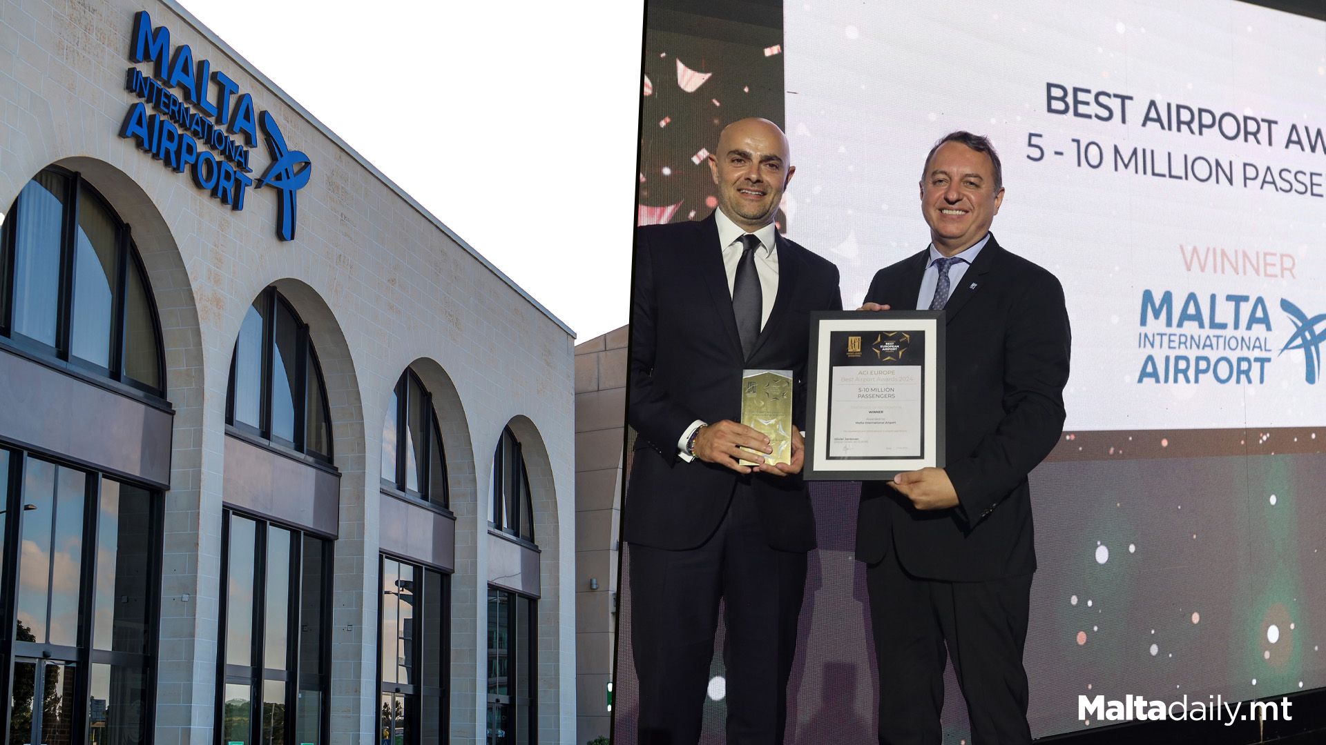 Malta's Airport Best In 5 To 10 Million Passenger Category