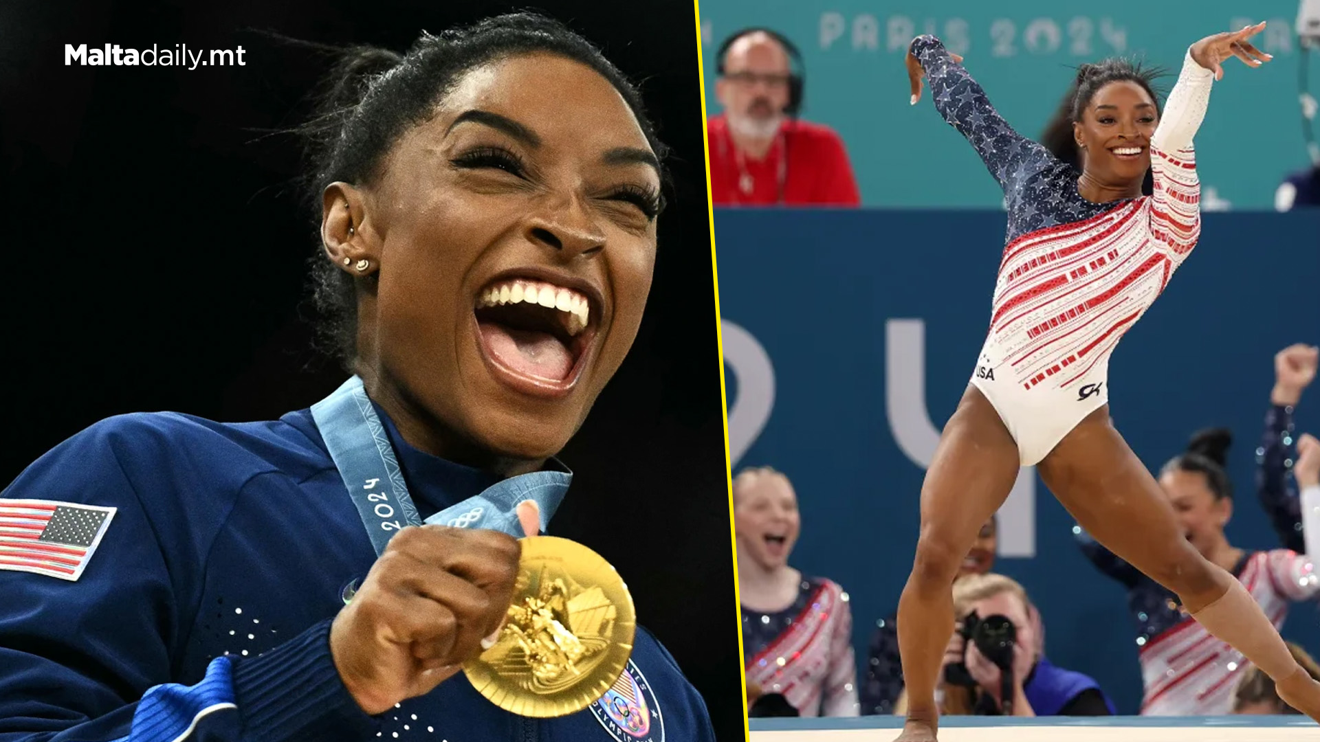 Gymnast Simone Biles Bags 5th Olympic Gold Medal